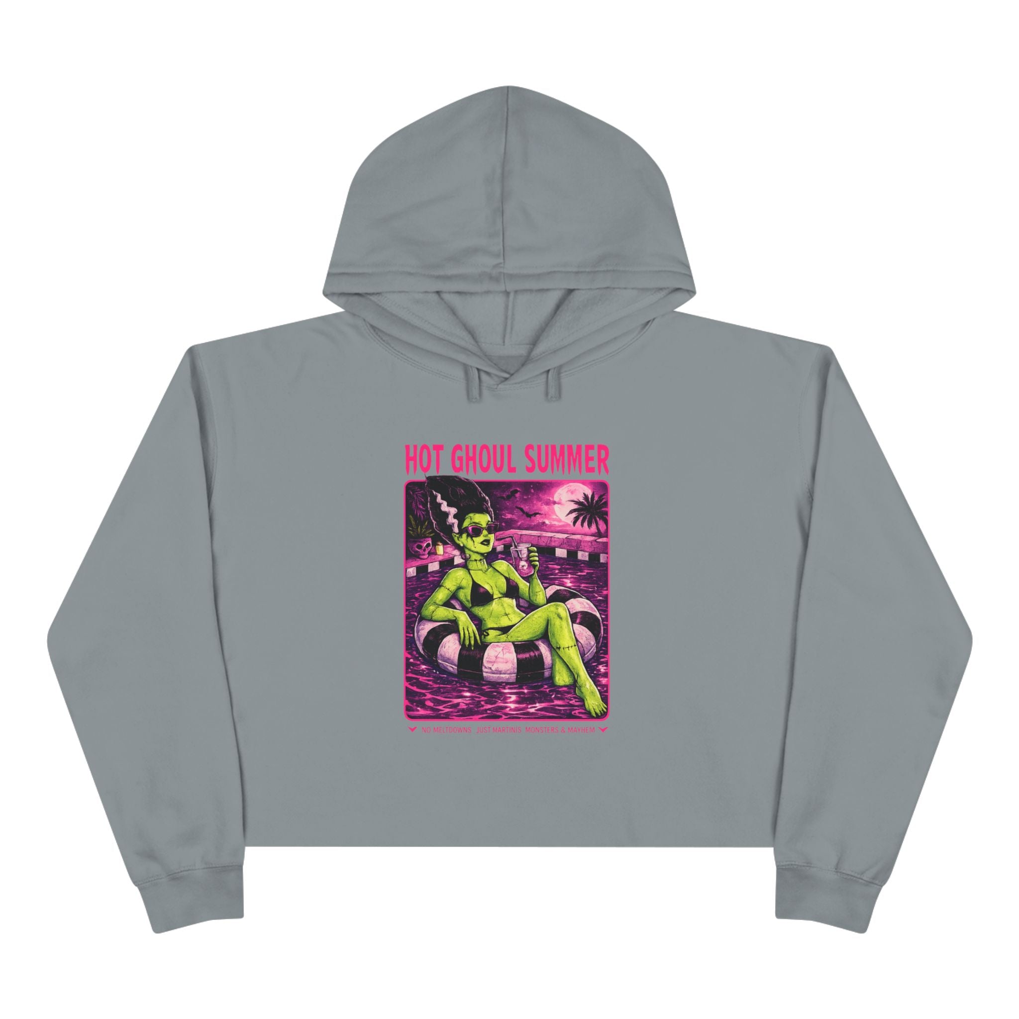 Hot Ghoul Summer Crop Hoodie