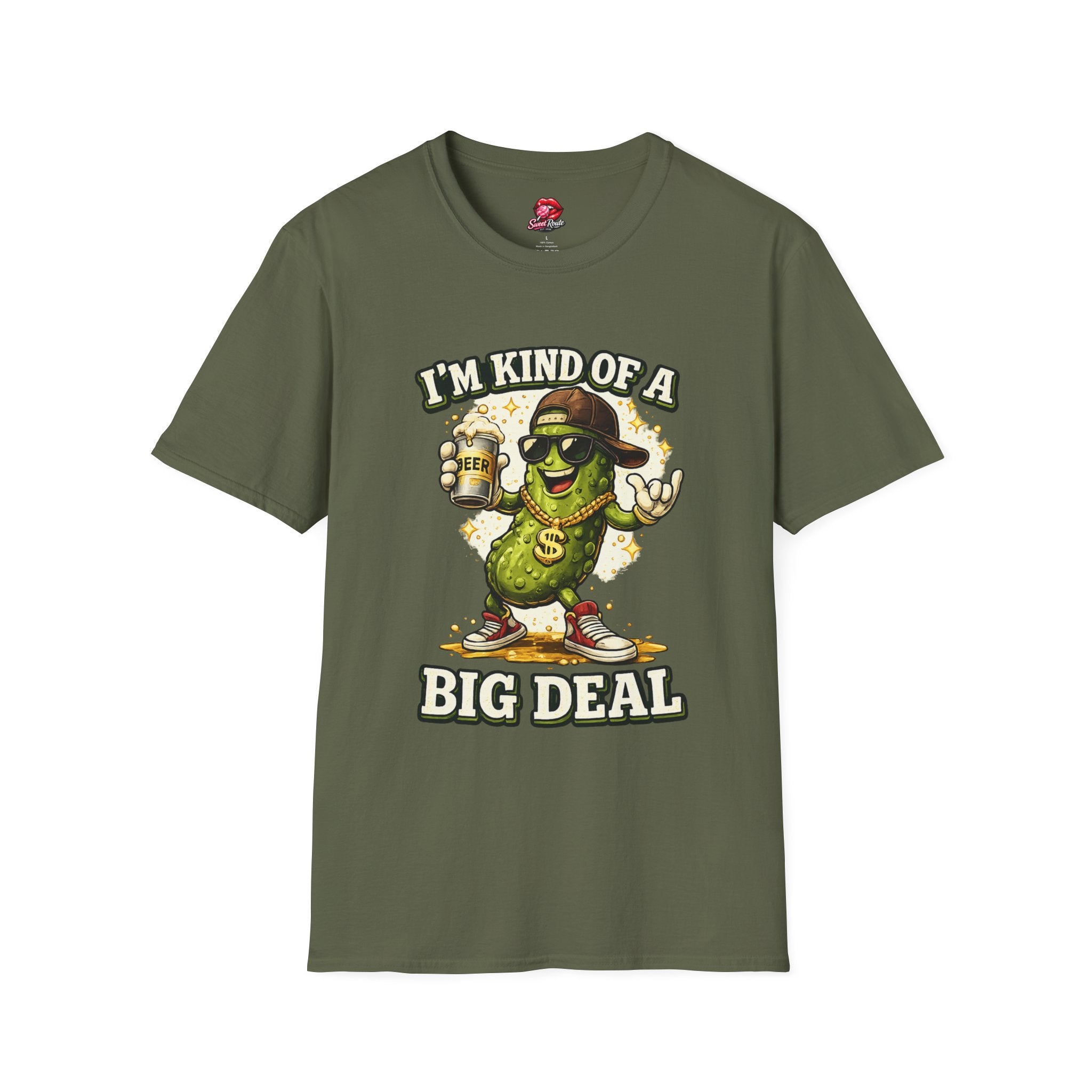 I'm Kind Of A Big Deal pickle character T-Shirt