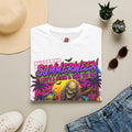 Summerween Life's a Beach & Then You Die' Retro Skull Beach Tee
