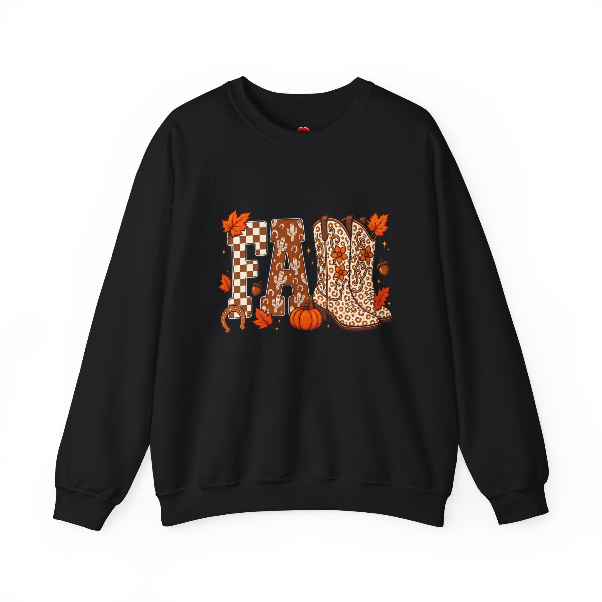 Fall Cowgirl Crewneck Sweatshirt