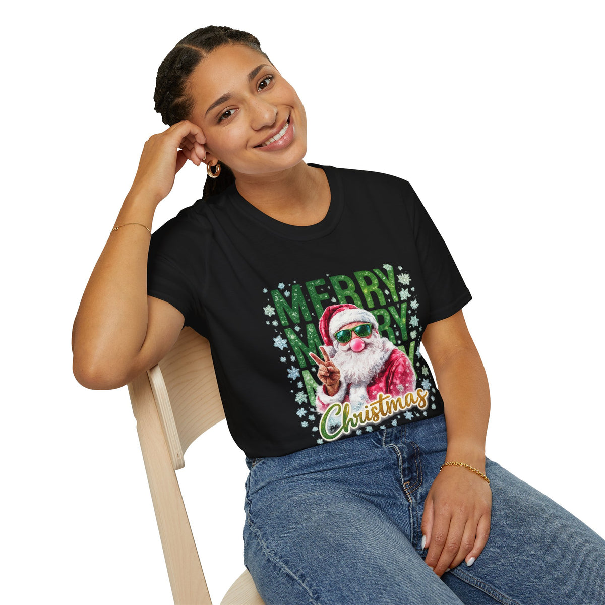 Merry Merry Santa Christmas T-Shirt