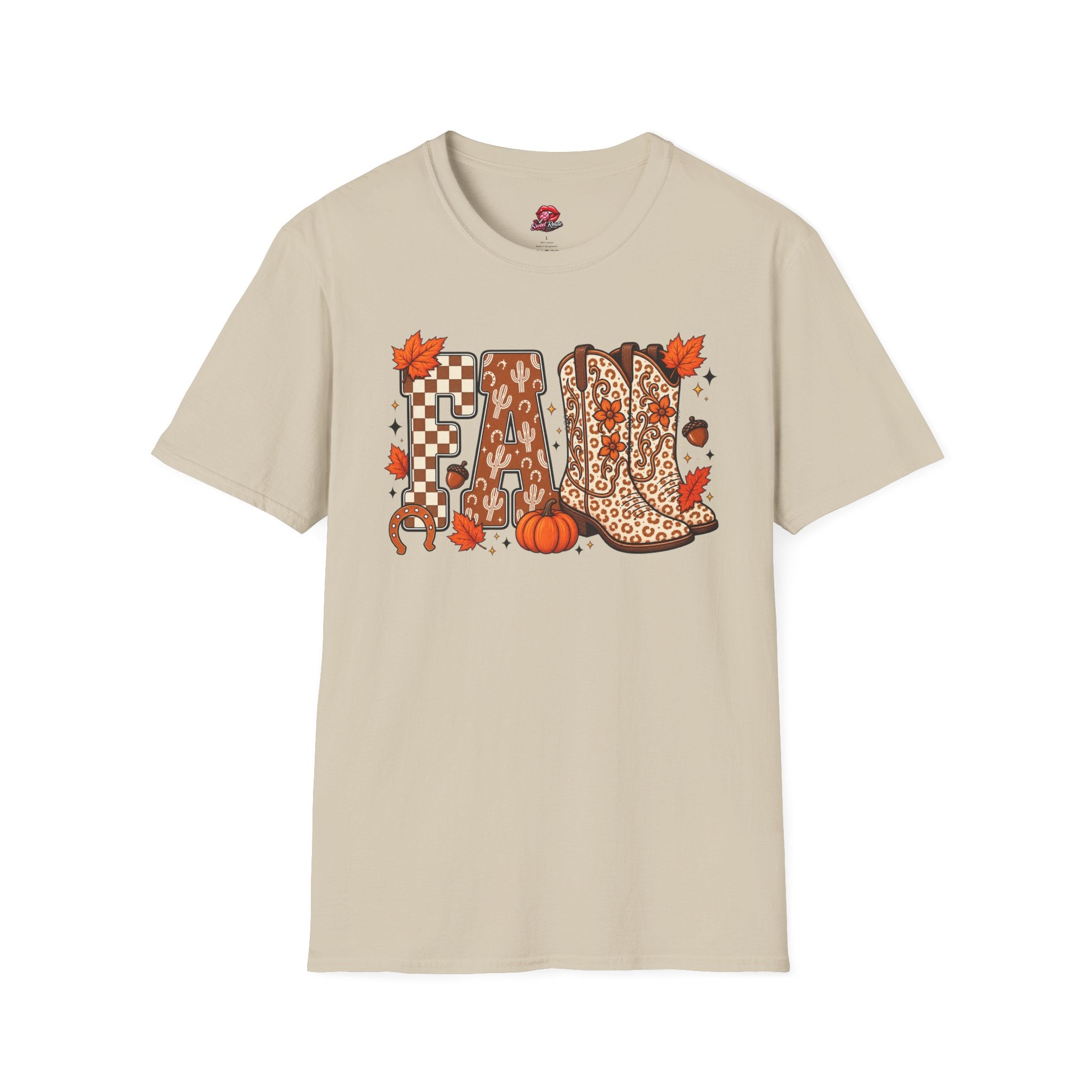 Pumpkin, Boots Fall Tee