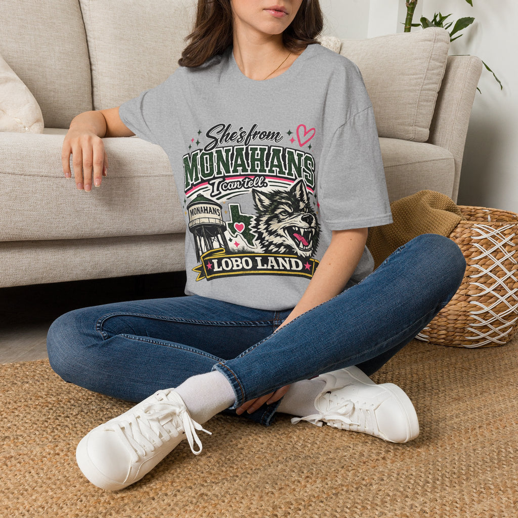 She’s From Monahans Vintage Worn Graphic T-Shirt