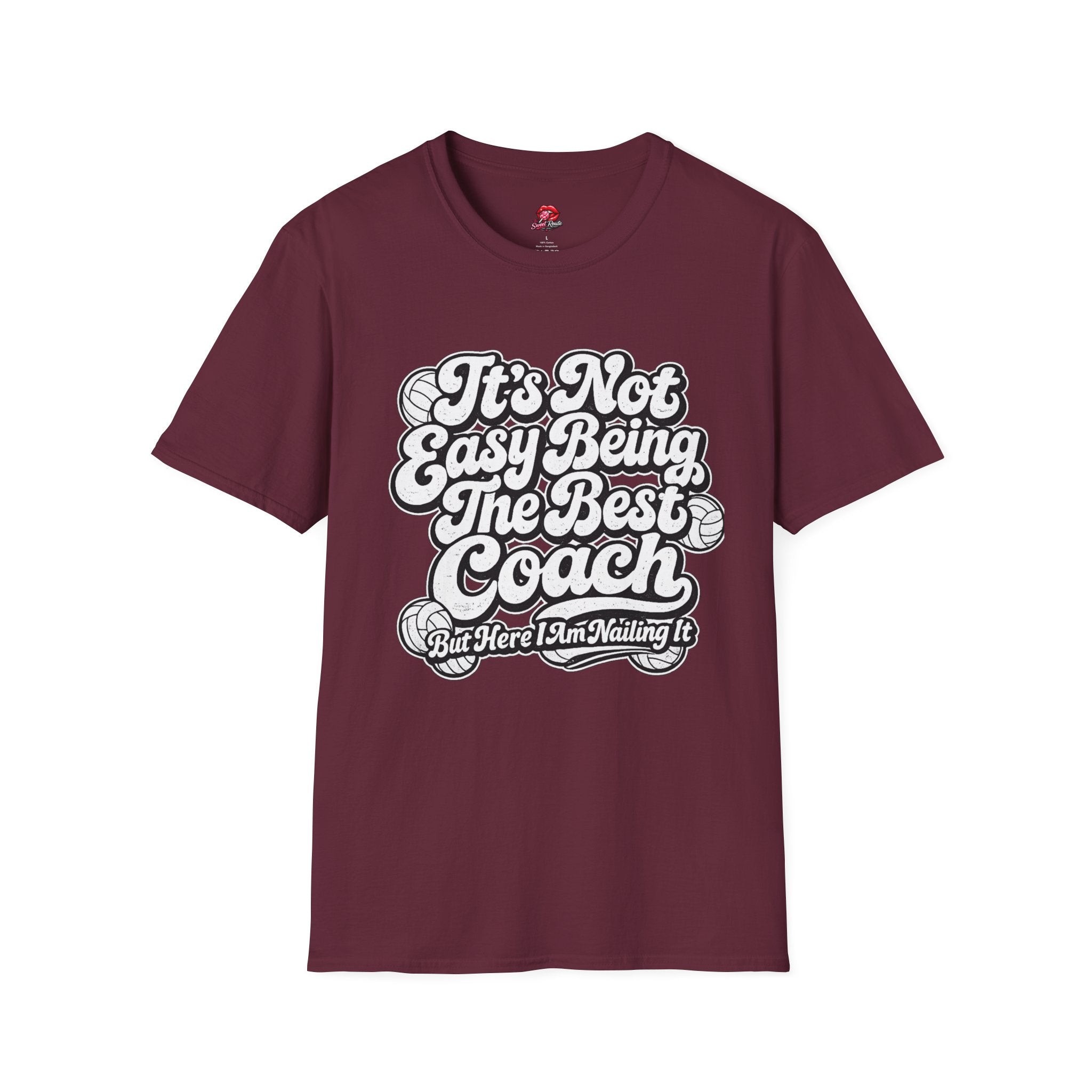 It’s Not Easy Being The Best Volleyball Coach Tee