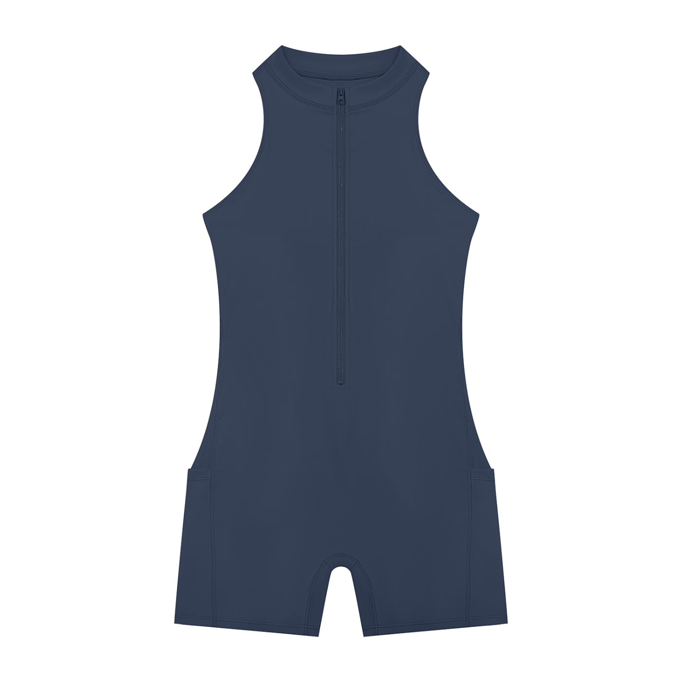 Women’s Quarter-Zip Yoga Romper