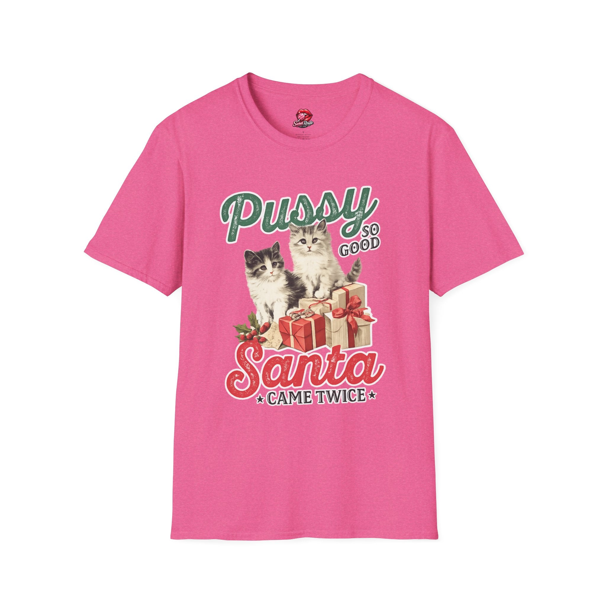 Pussy So Good kittens Santa T-Shirt