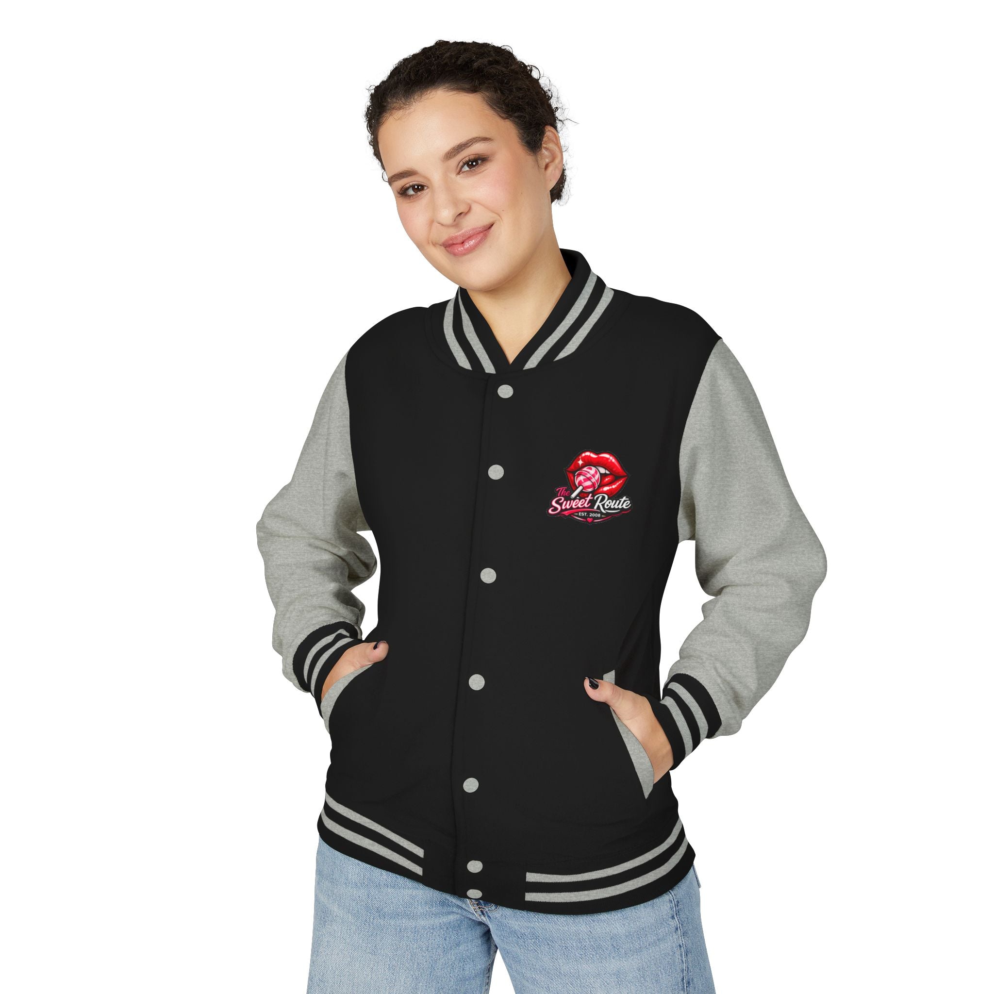 Sweet Route logo Letterman Jacket