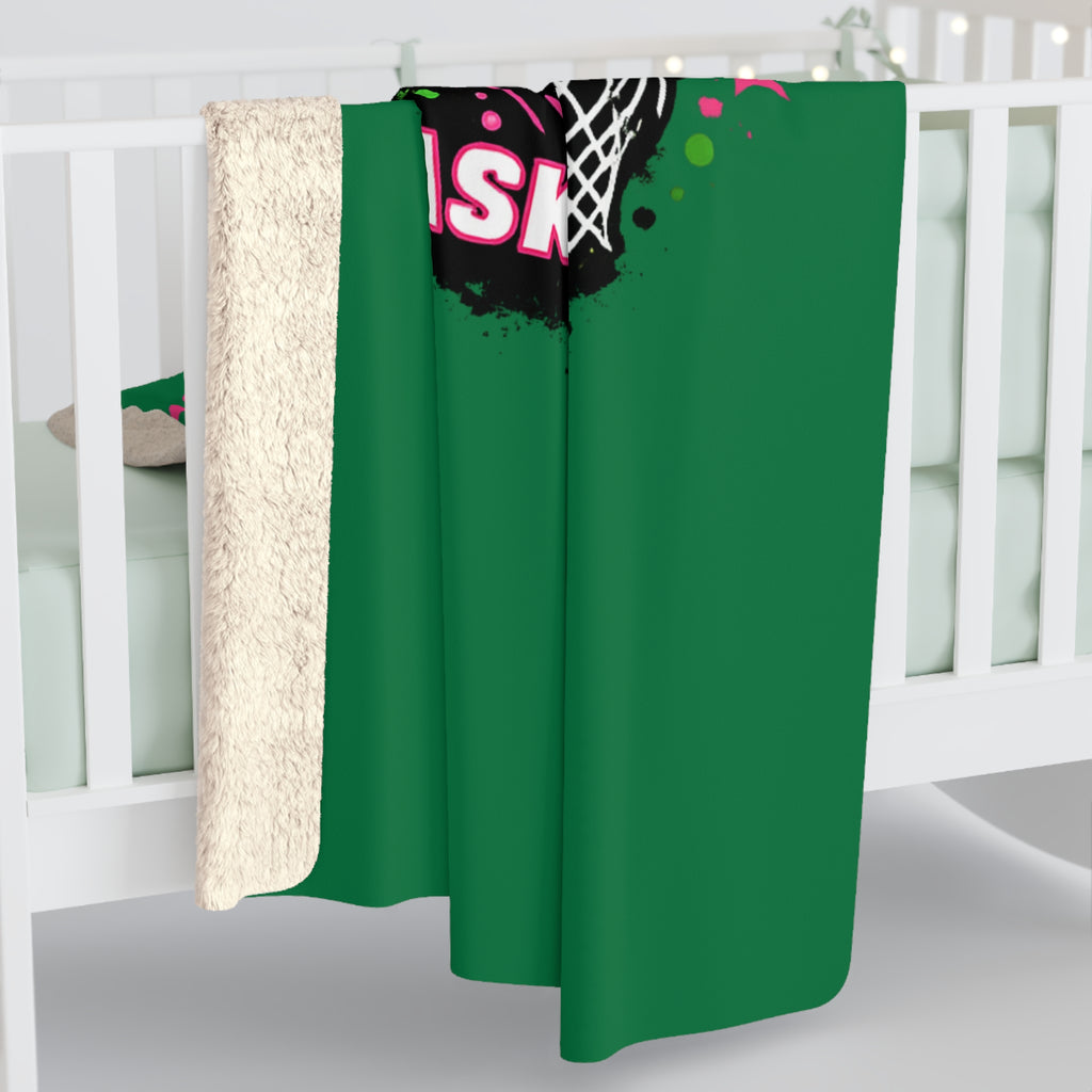 Loboes Basketball Sherpa Blanket