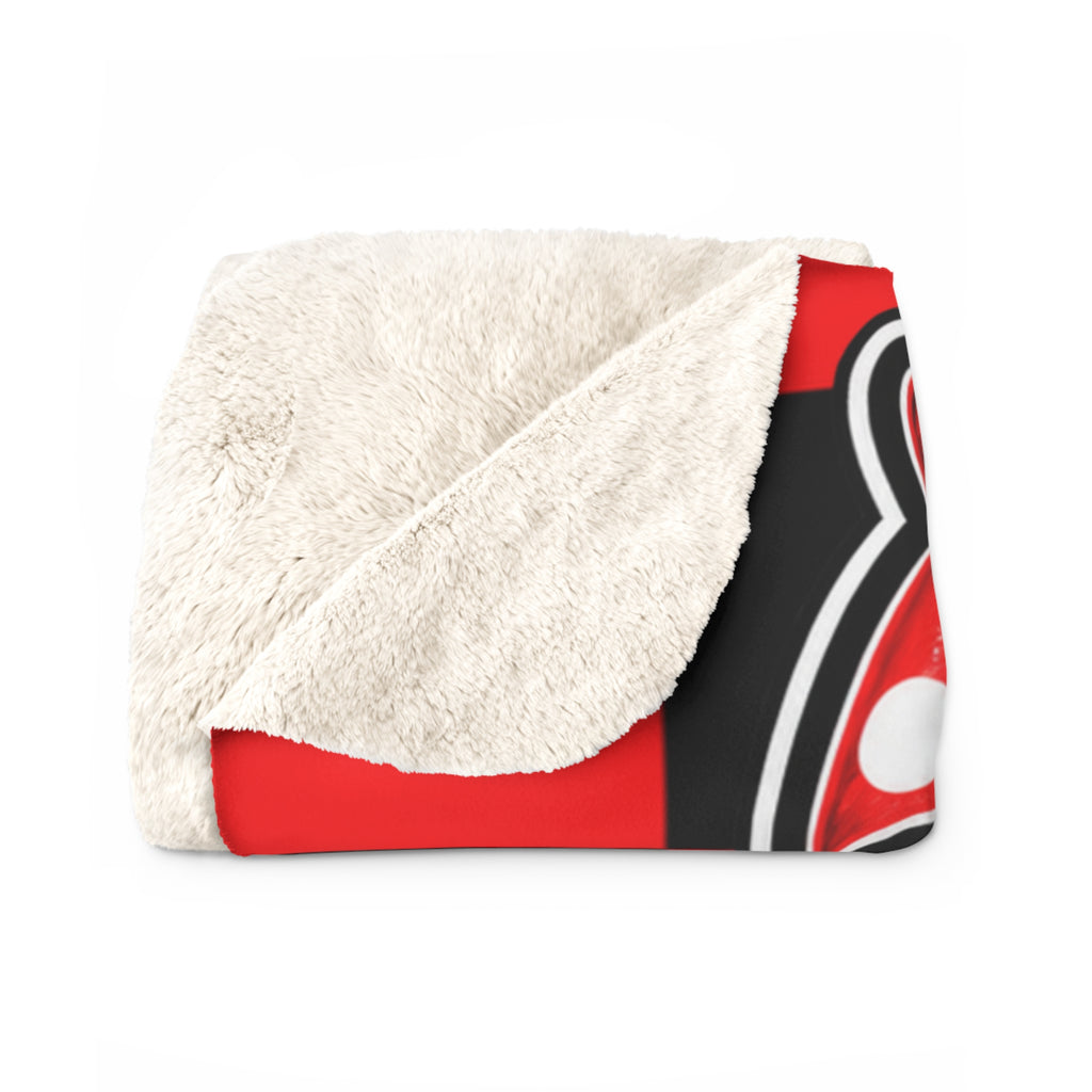 Grandfalls Royalty Cowboys Sherpa Fleece Blanket
