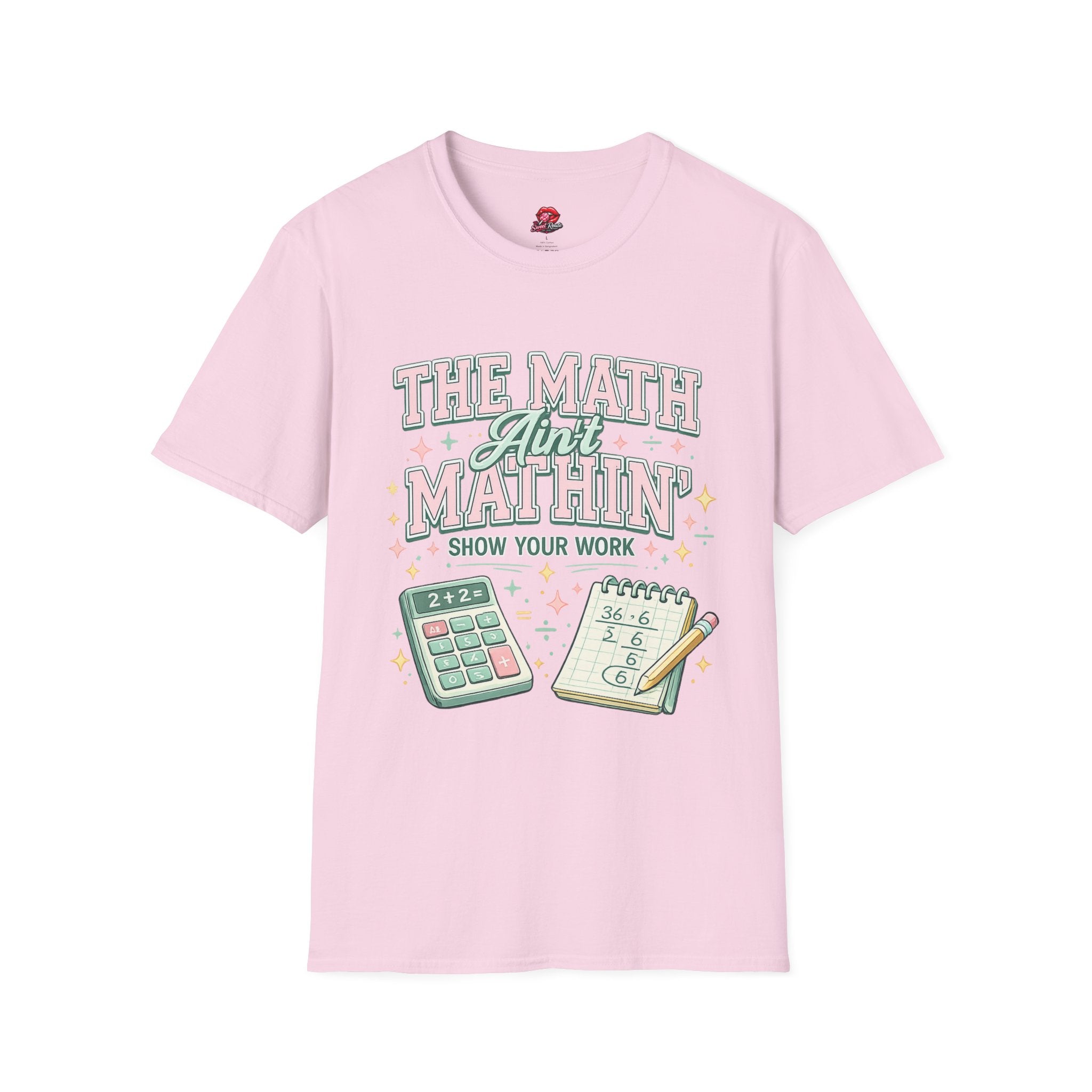 The Math Ain’t Mathin’ Teacher T-Shirt | Funny Math Teacher Graphic Tee | Retro Classroom Shirt | Back to School Gift