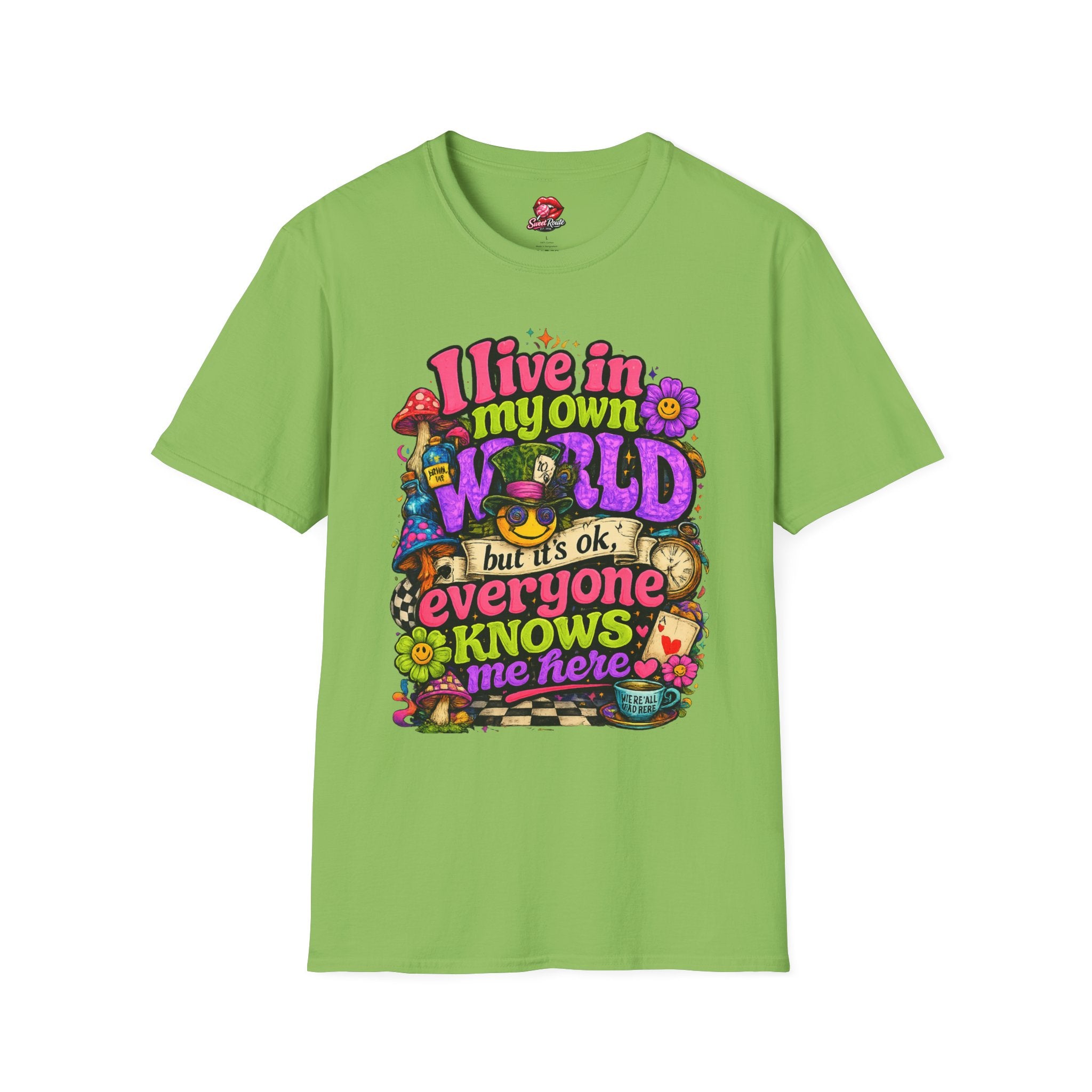 I Live In My Own World T-Shirt