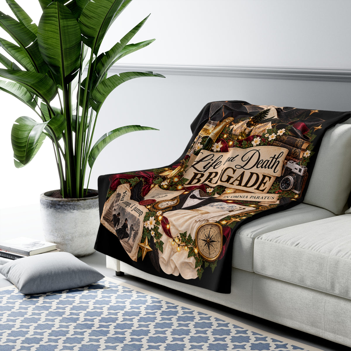 Life and Death Brigade Sherpa Blanket