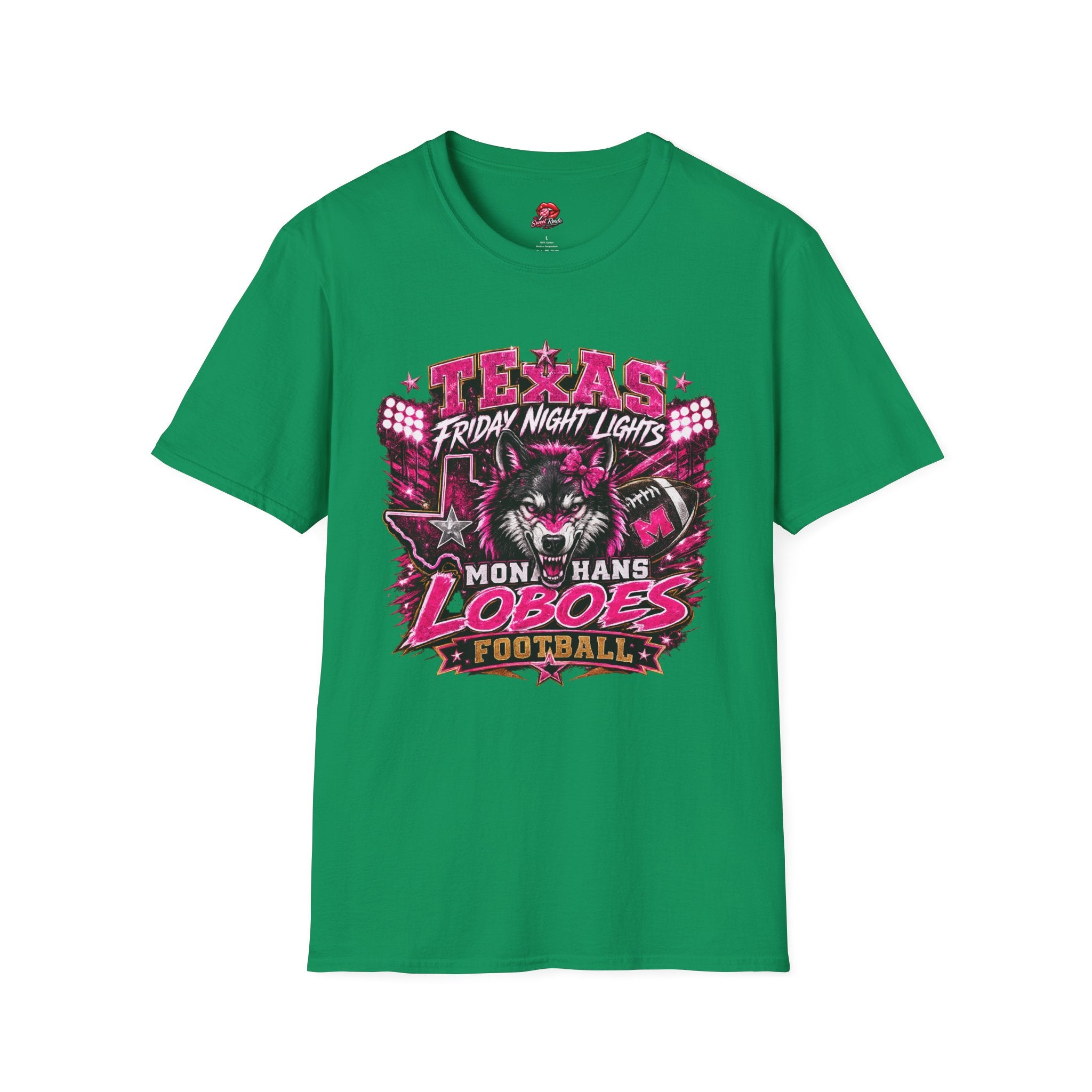 Texas Friday Night Lights "Loboes" Football Graphic Tee
