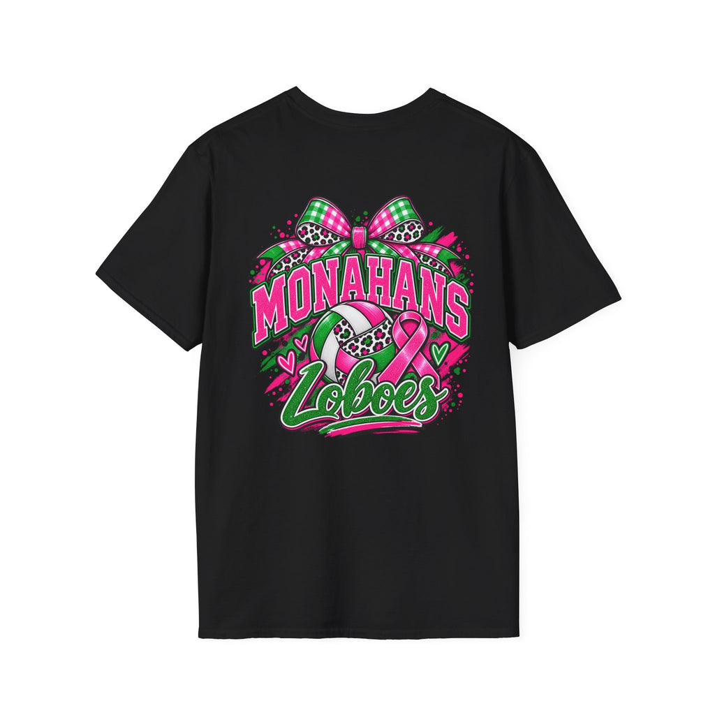 Monahans Loboes Pink Out Volleyball T-Shirt