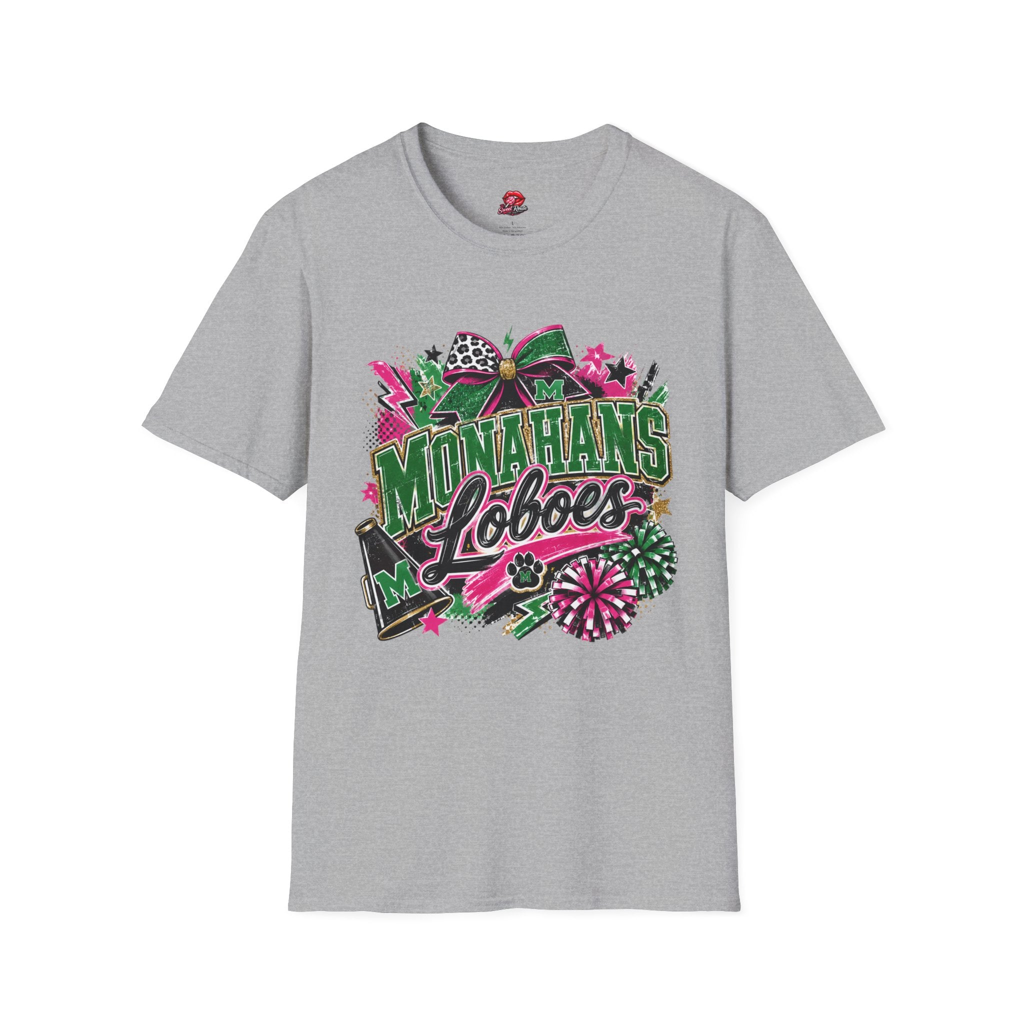 Monahan's Loboes Cheerleader T-Shirt