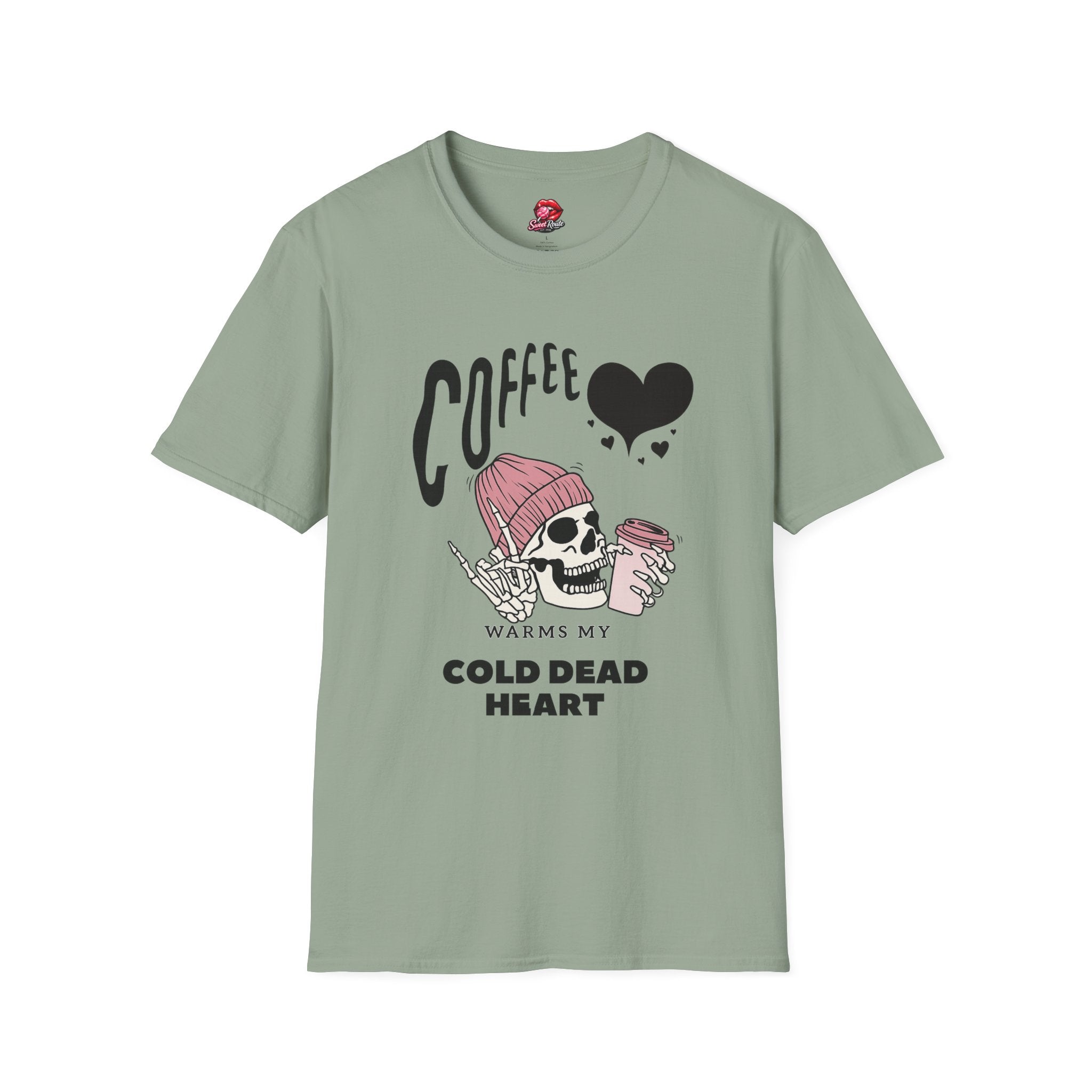 Coffee Warms My Cold Dead Heart Tee