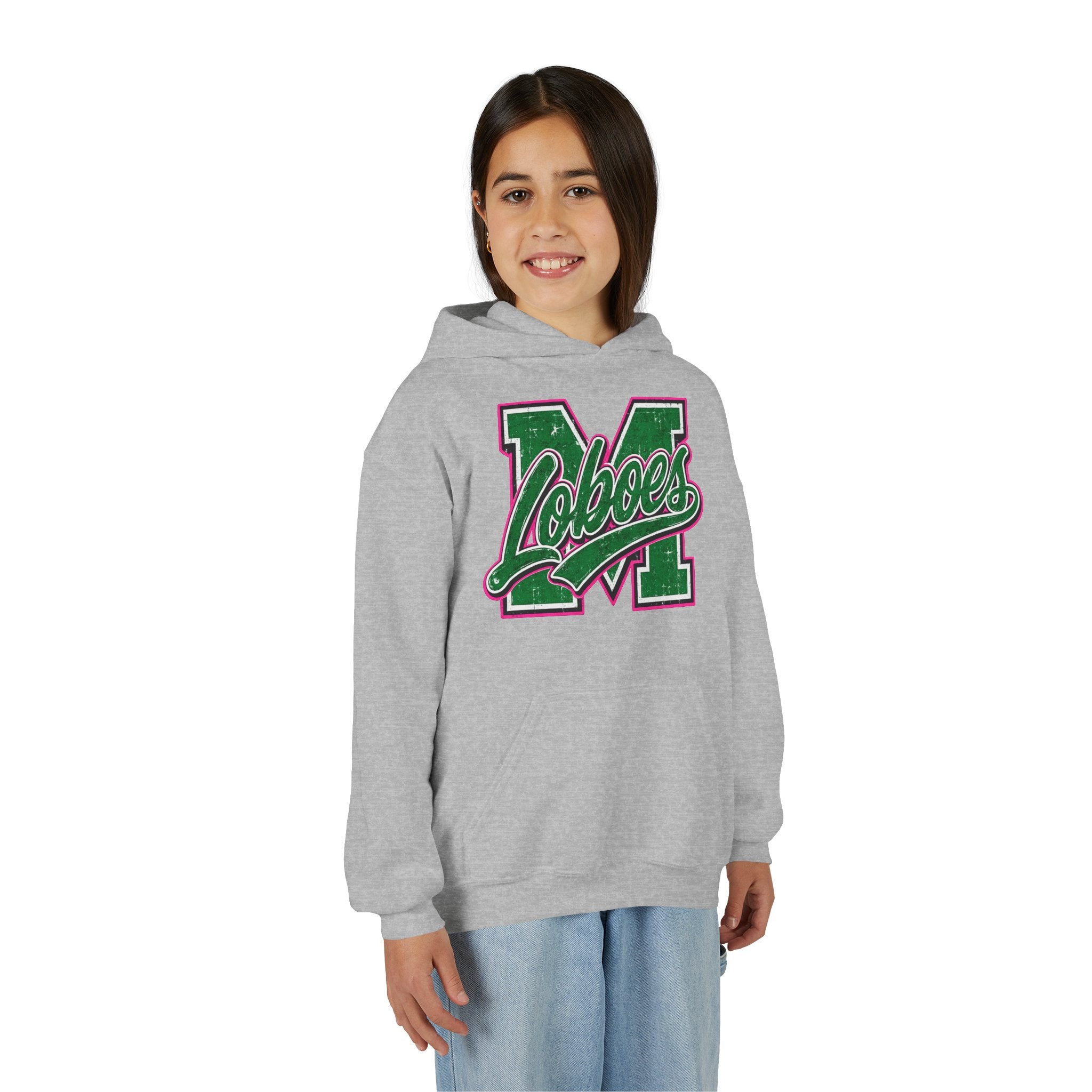 Youth Loboes M Logo Hoodie