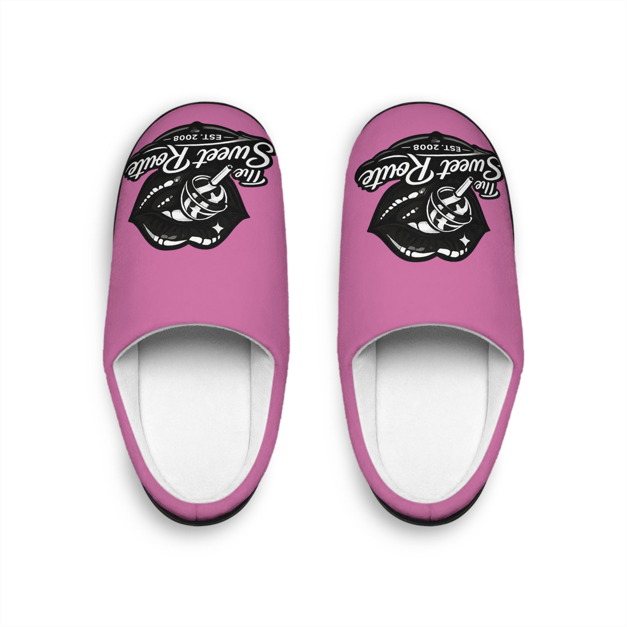 Pink The Sweet Route Women's Slippers