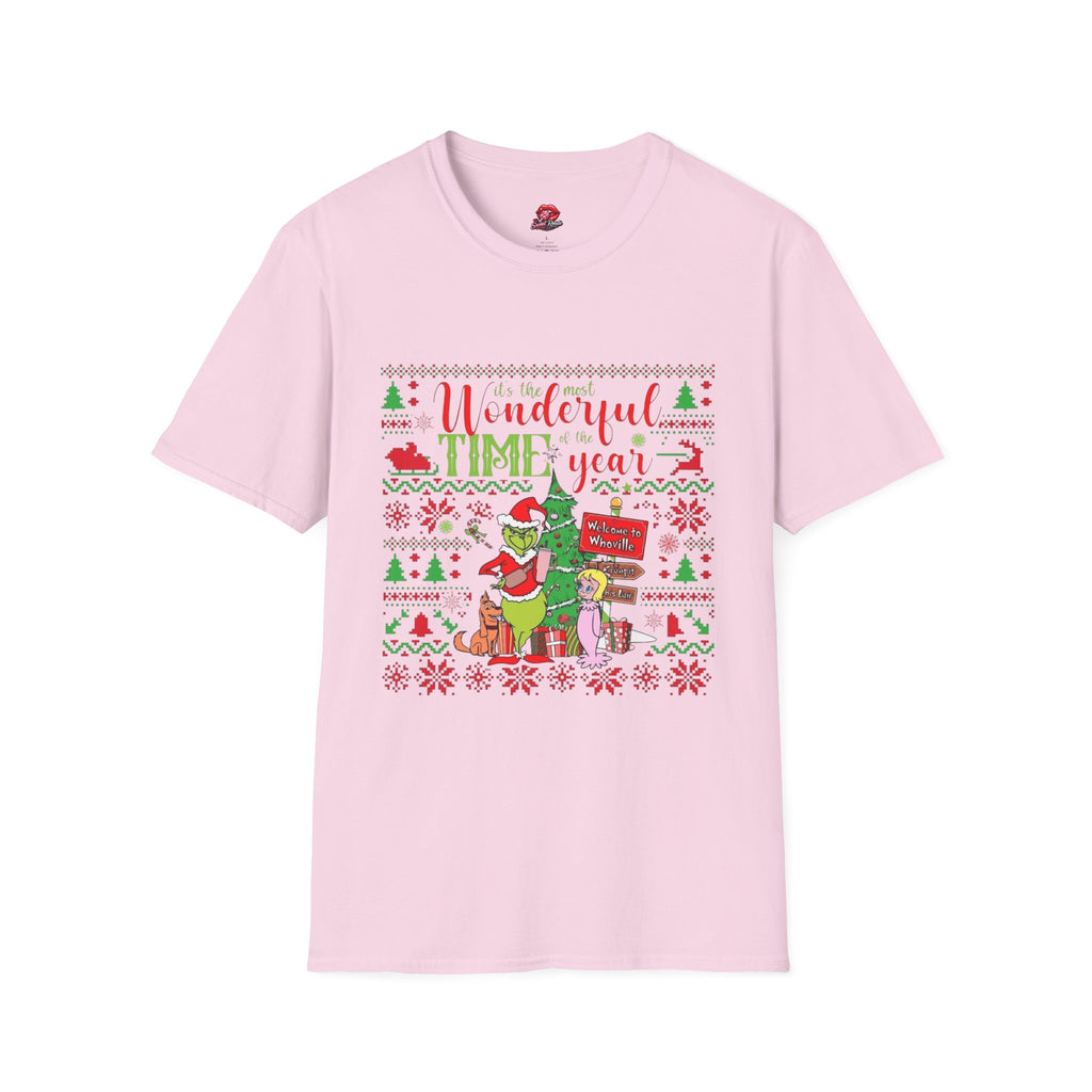 Wonderful Time Christmas Grinch T-Shirt