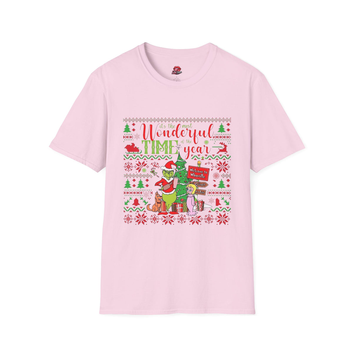 Wonderful Time Christmas Grinch T-Shirt