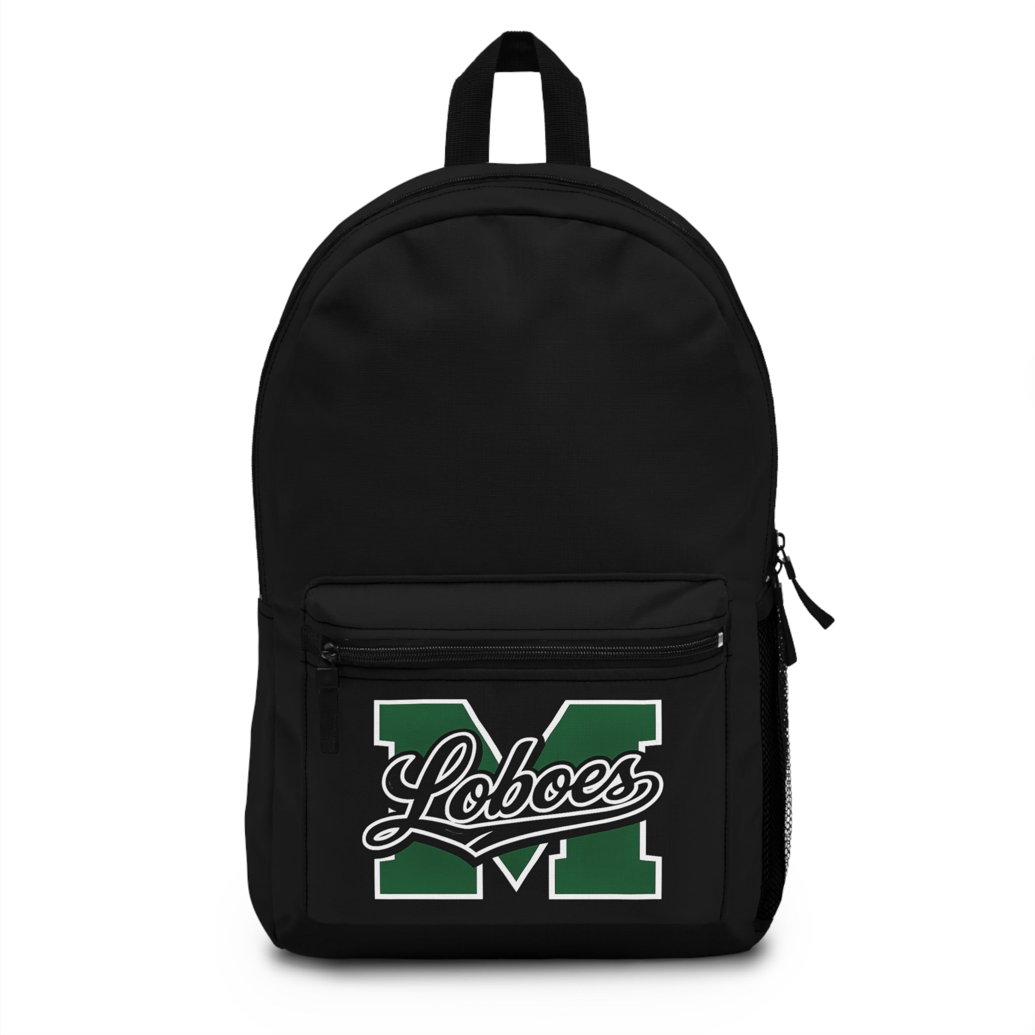 Loboes M Green Letter Backpack