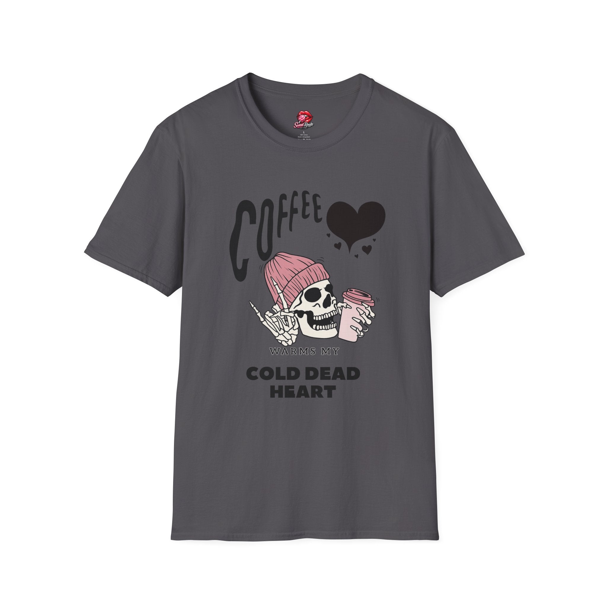 Coffee Warms My Cold Dead Heart Tee