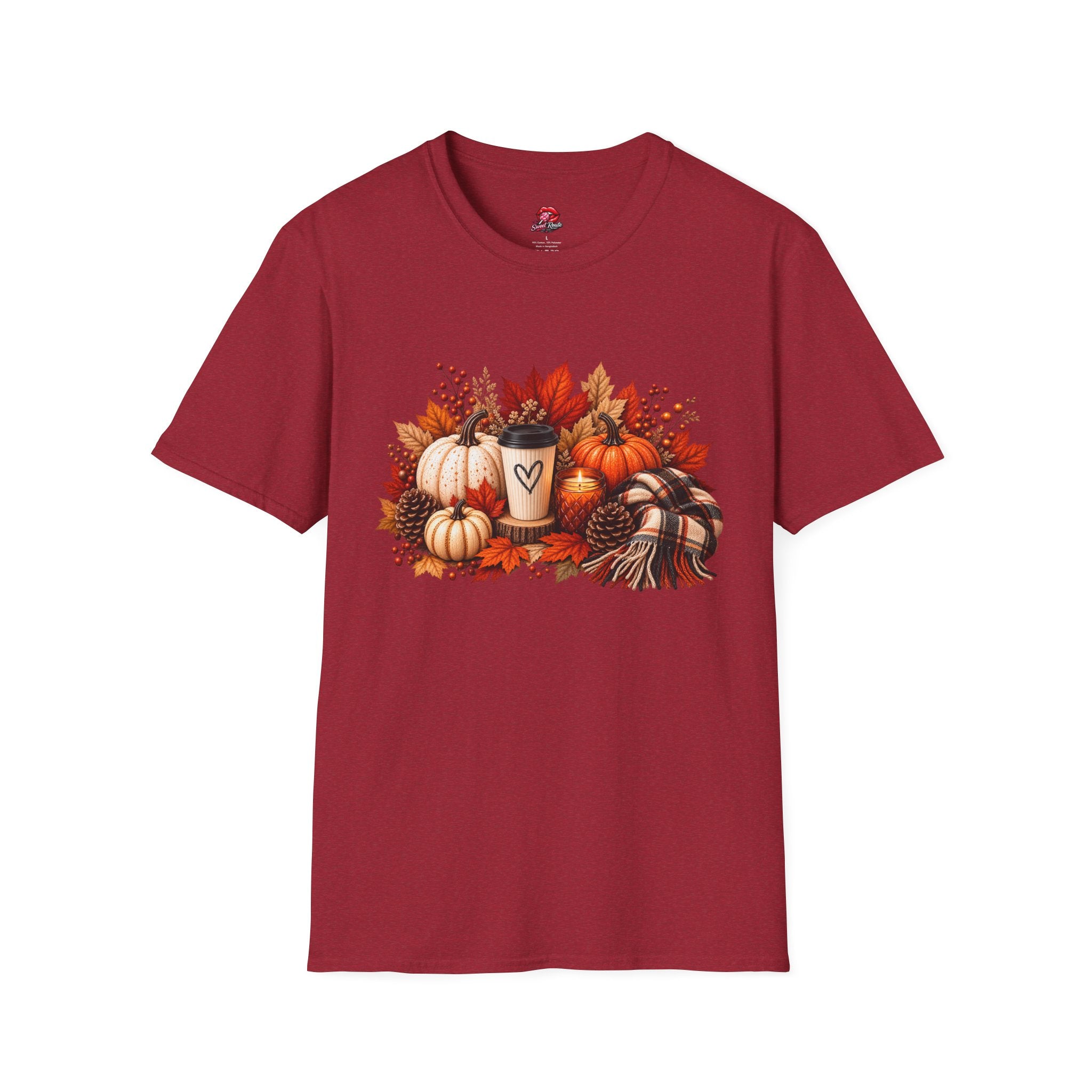 Autumn Coffee & Pumpkins T-Shirt