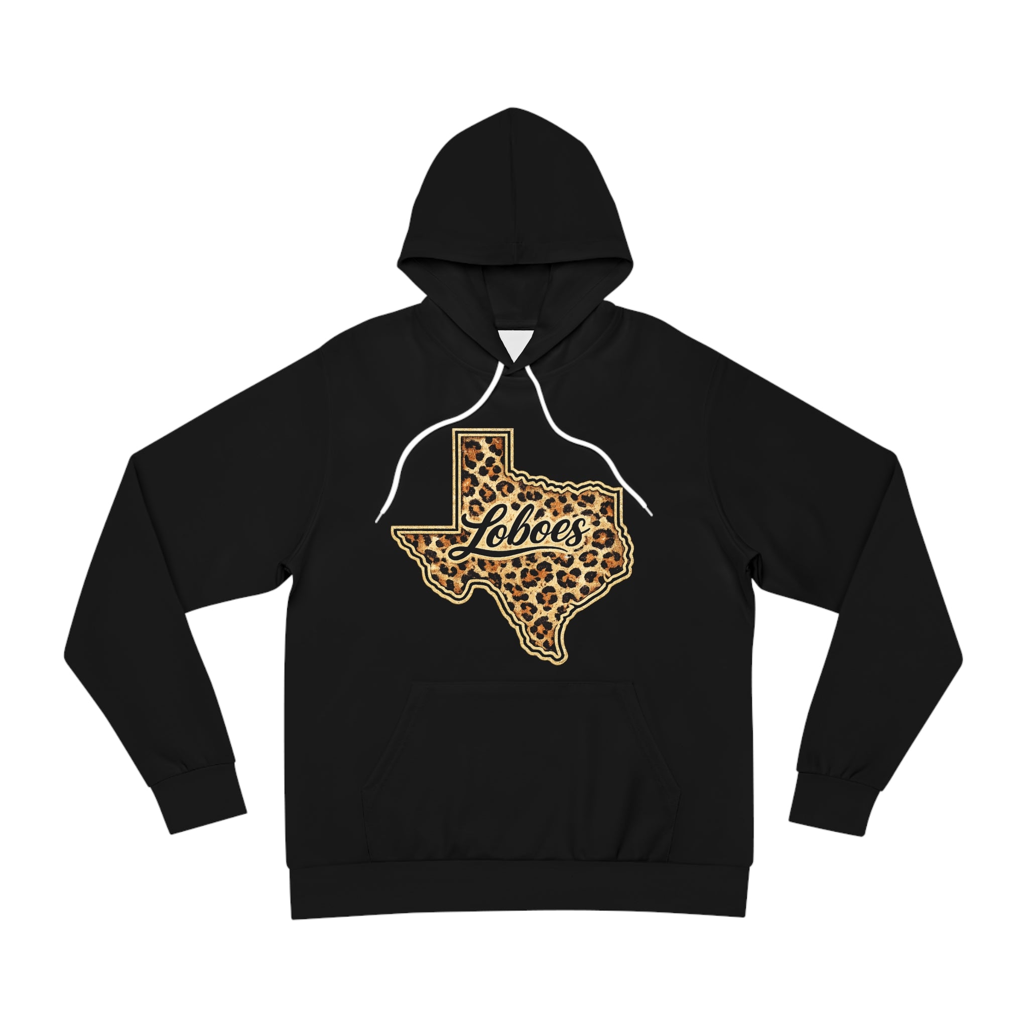 Texas Loboes Leopard Print Hoodie