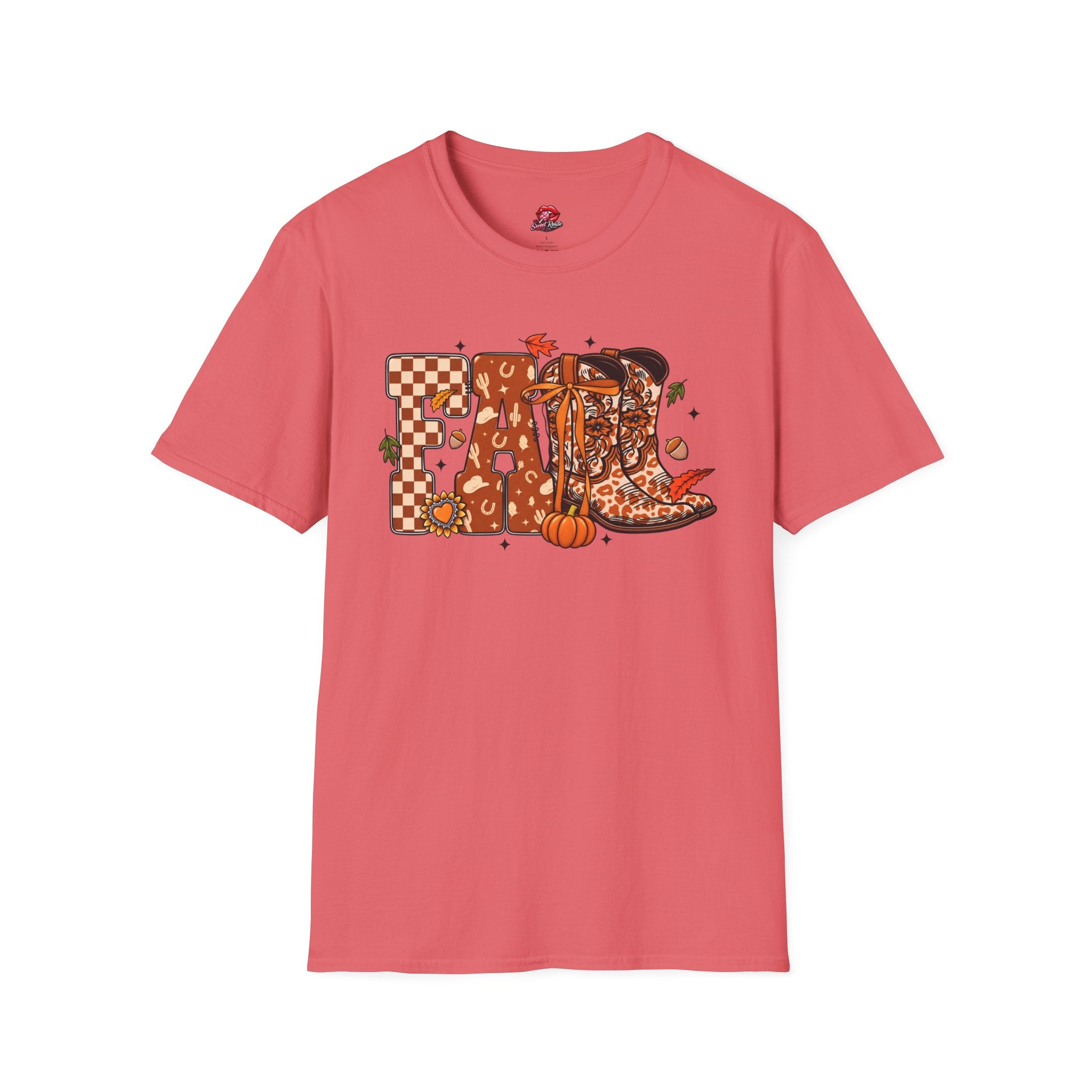 Pumpkin, Leopard & Plaid Fall Tee