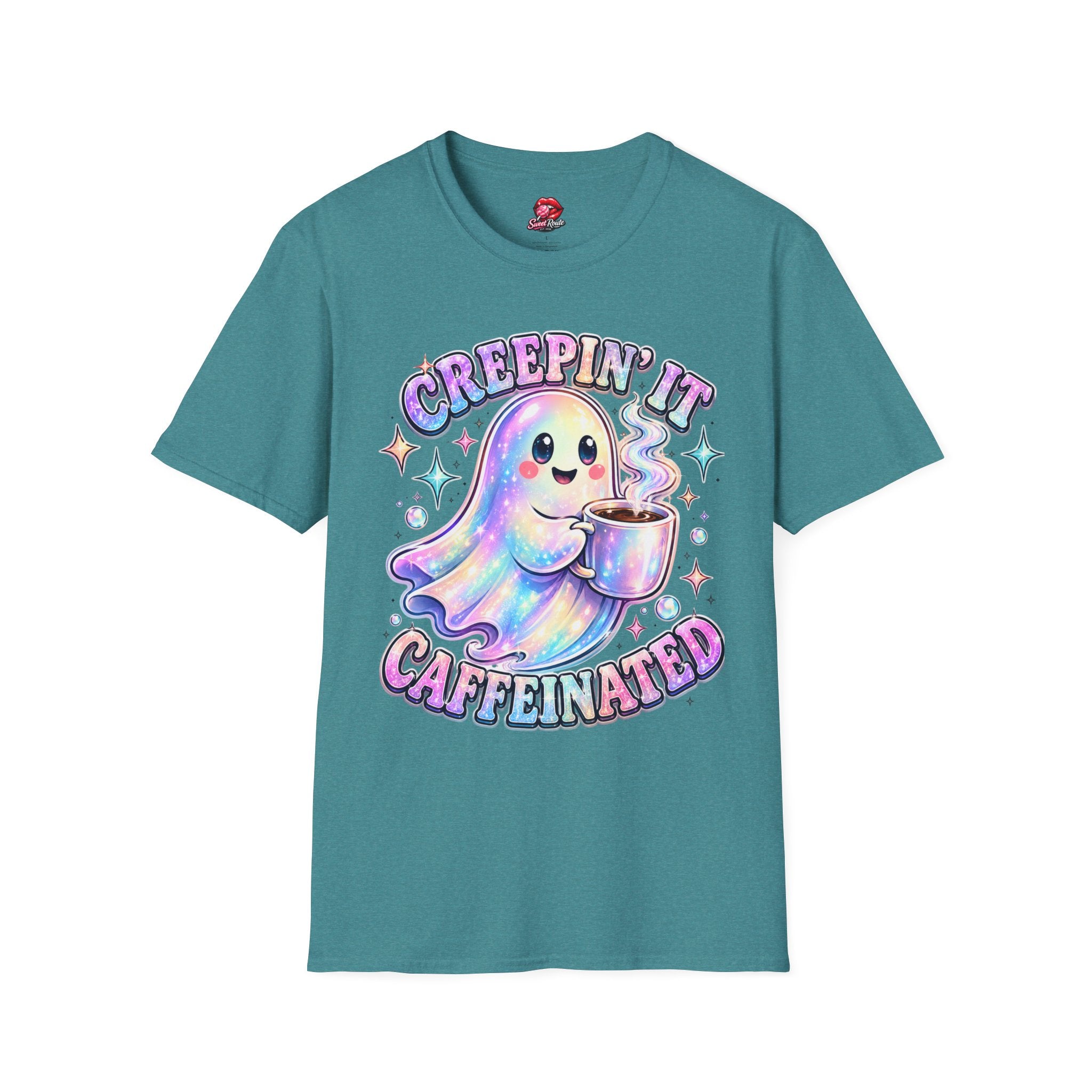Creepin' It Caffeinated ghost T-Shirt
