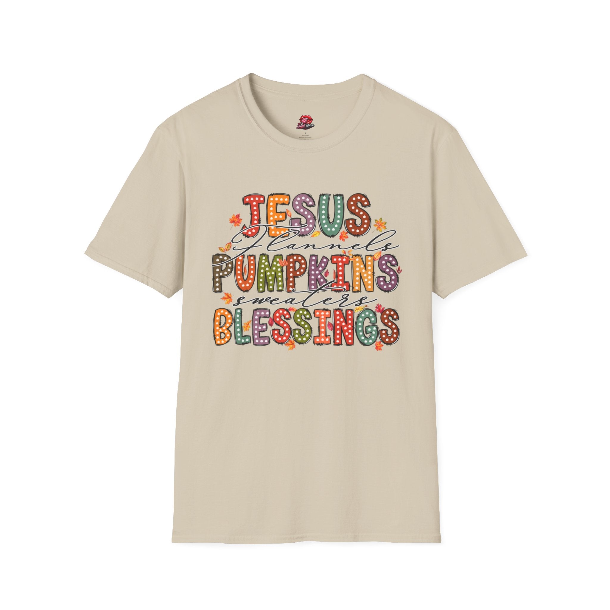 Jesus, Pumpkins & Blessings T-Shirt