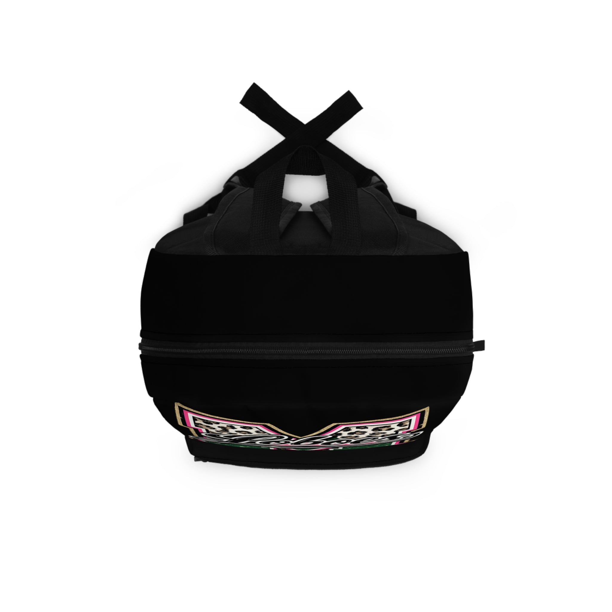 Loboes Leopard Letter M Backpack