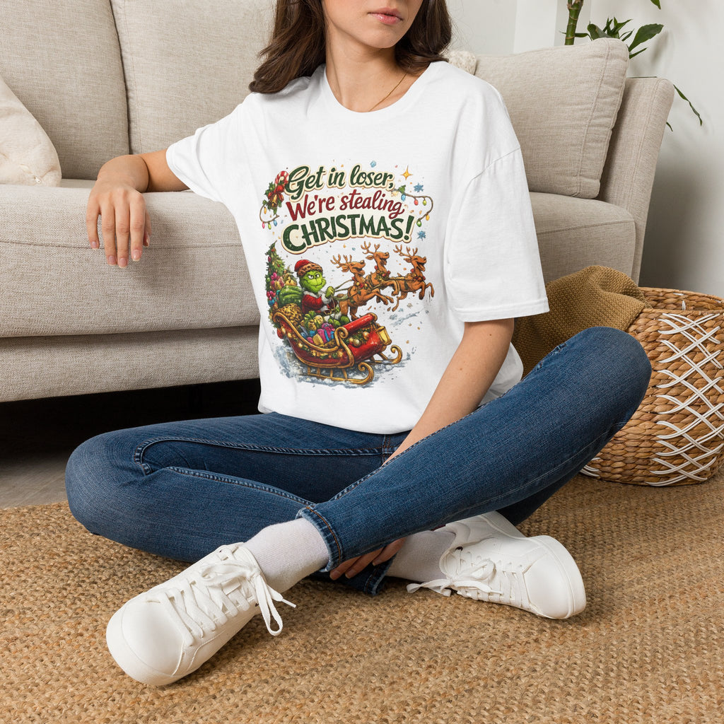 Get in Loser We're Stealing Christmas T-Shirt