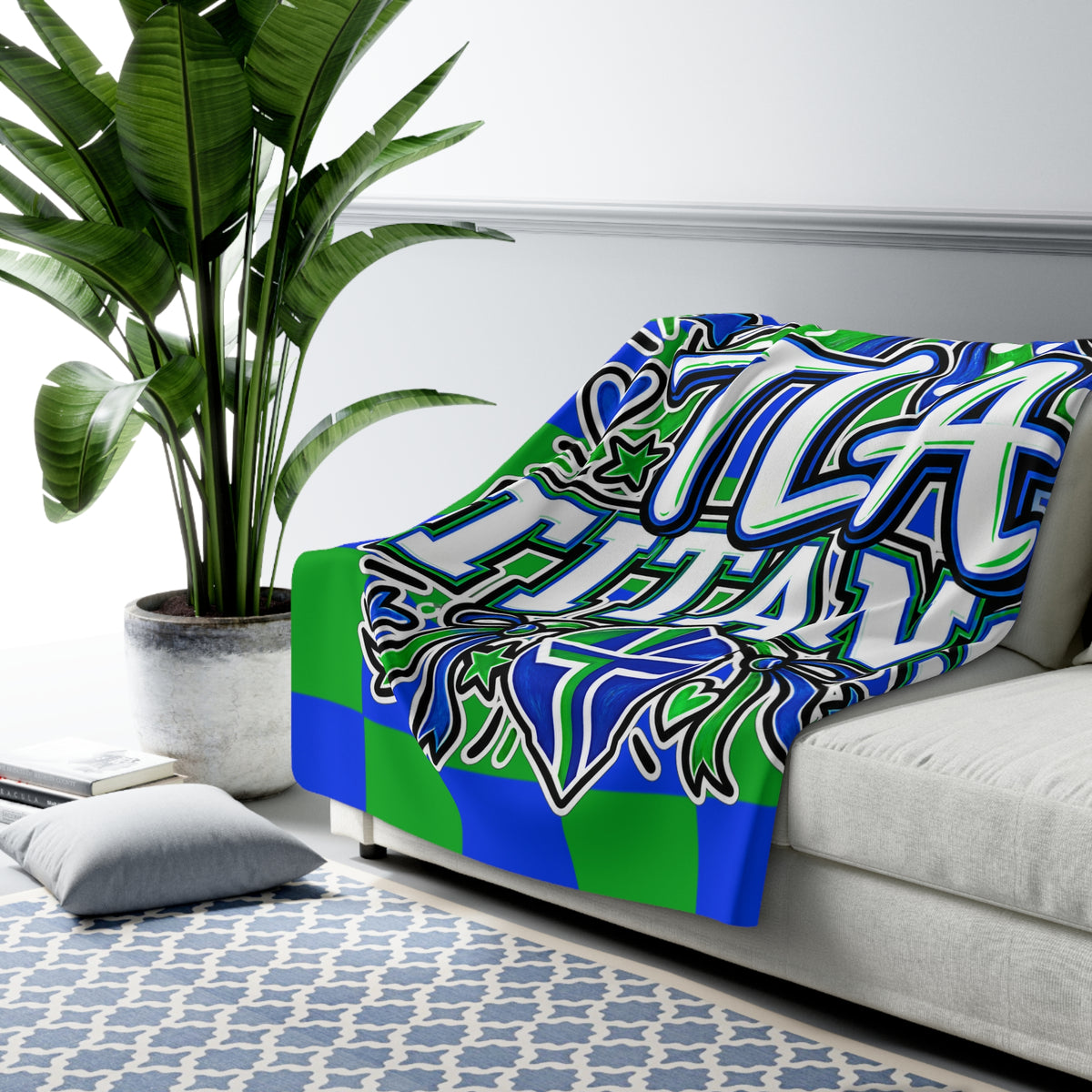 TLA Titans Sherpa Fleece Blanket