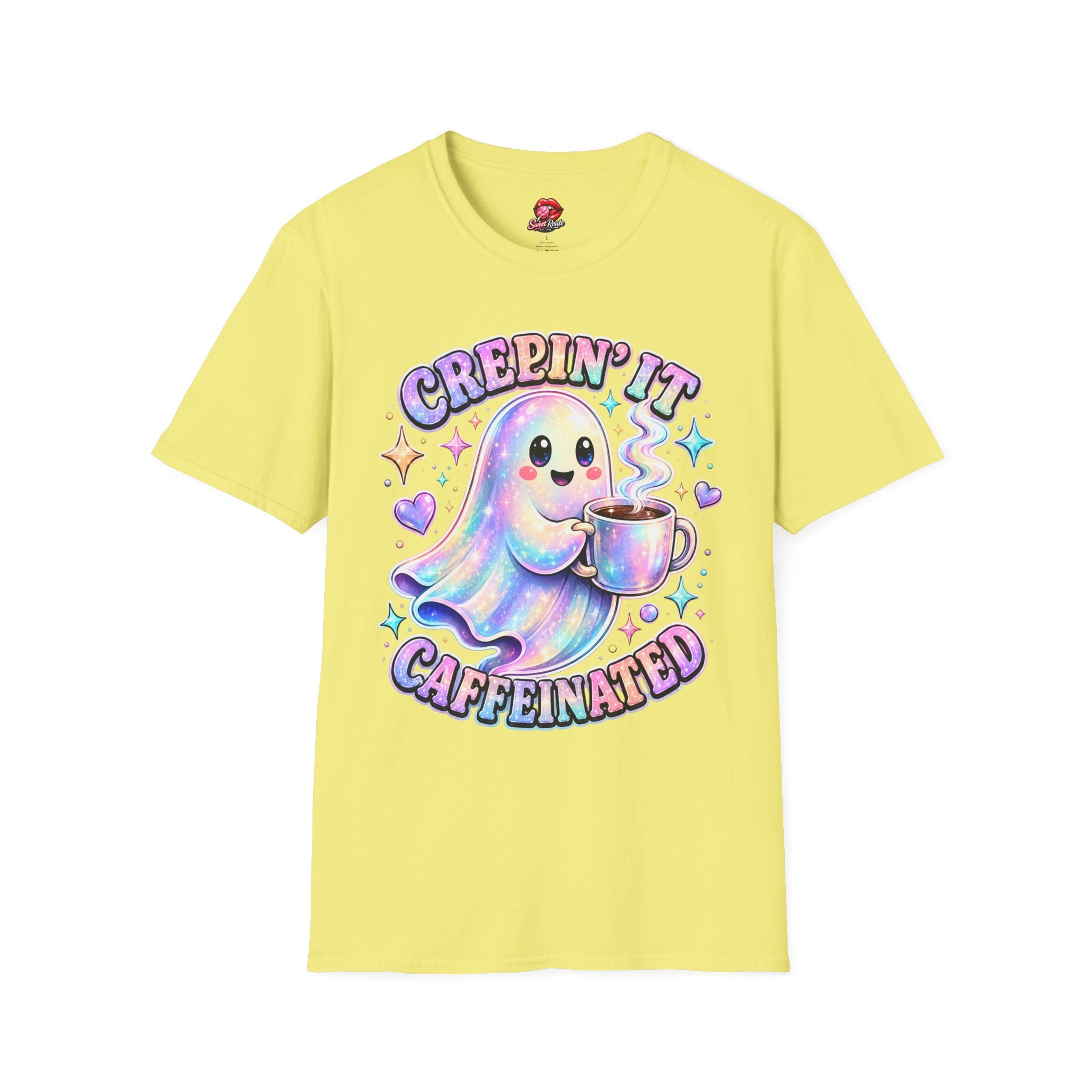 Creepin' It ghost sipping coffee T-Shirt