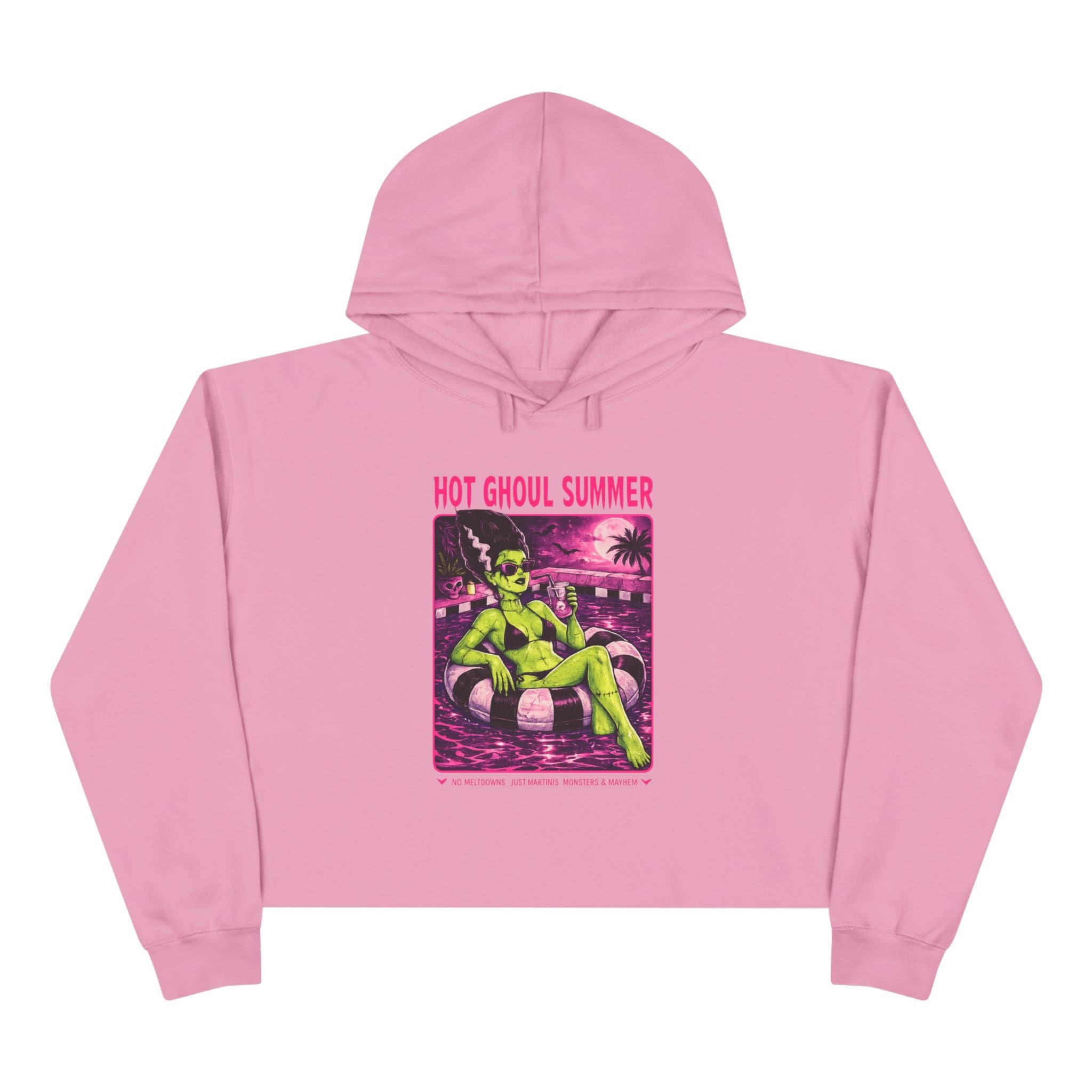 Hot Ghoul Summer Crop Hoodie
