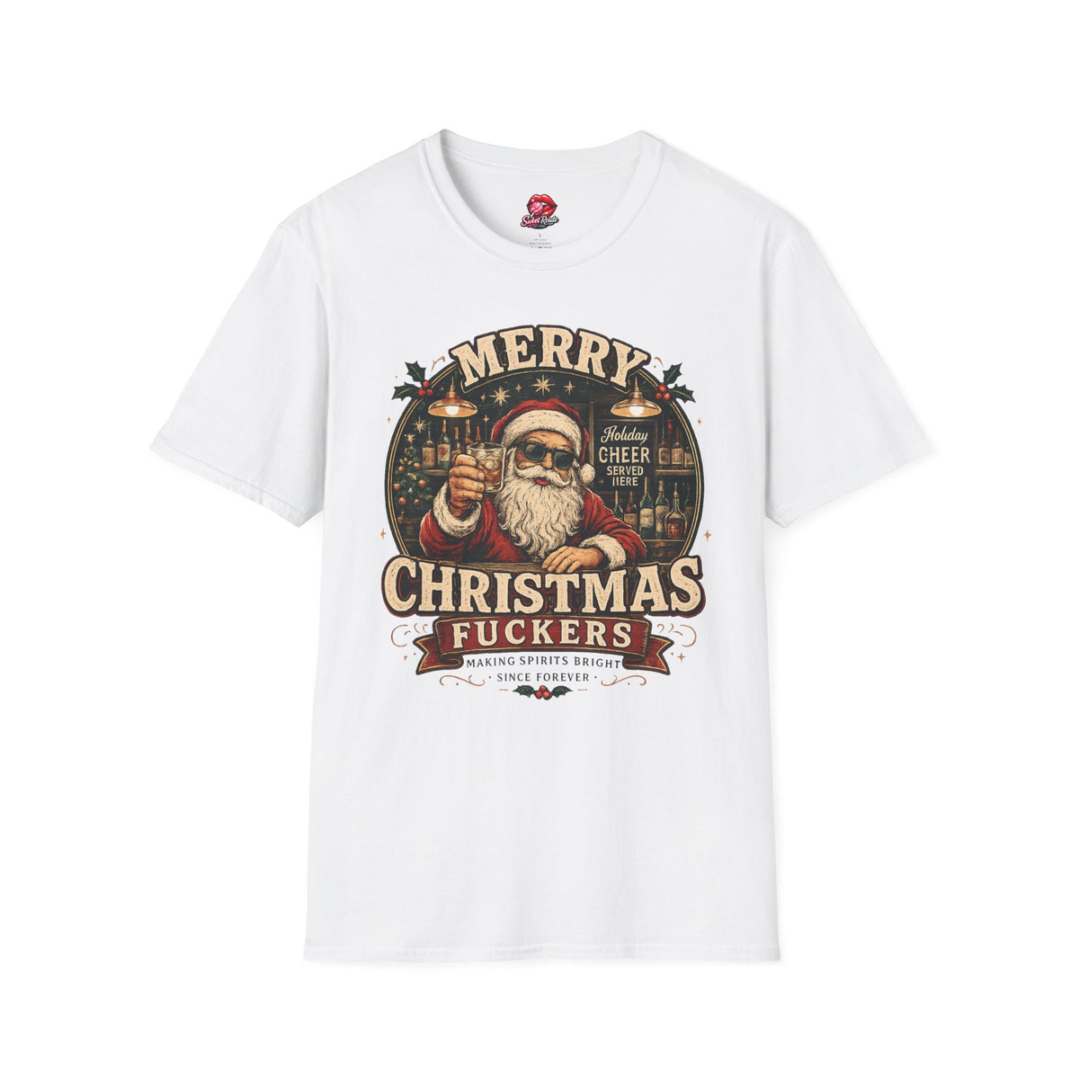 Merry Christmas Santa Illustration T-Shirt