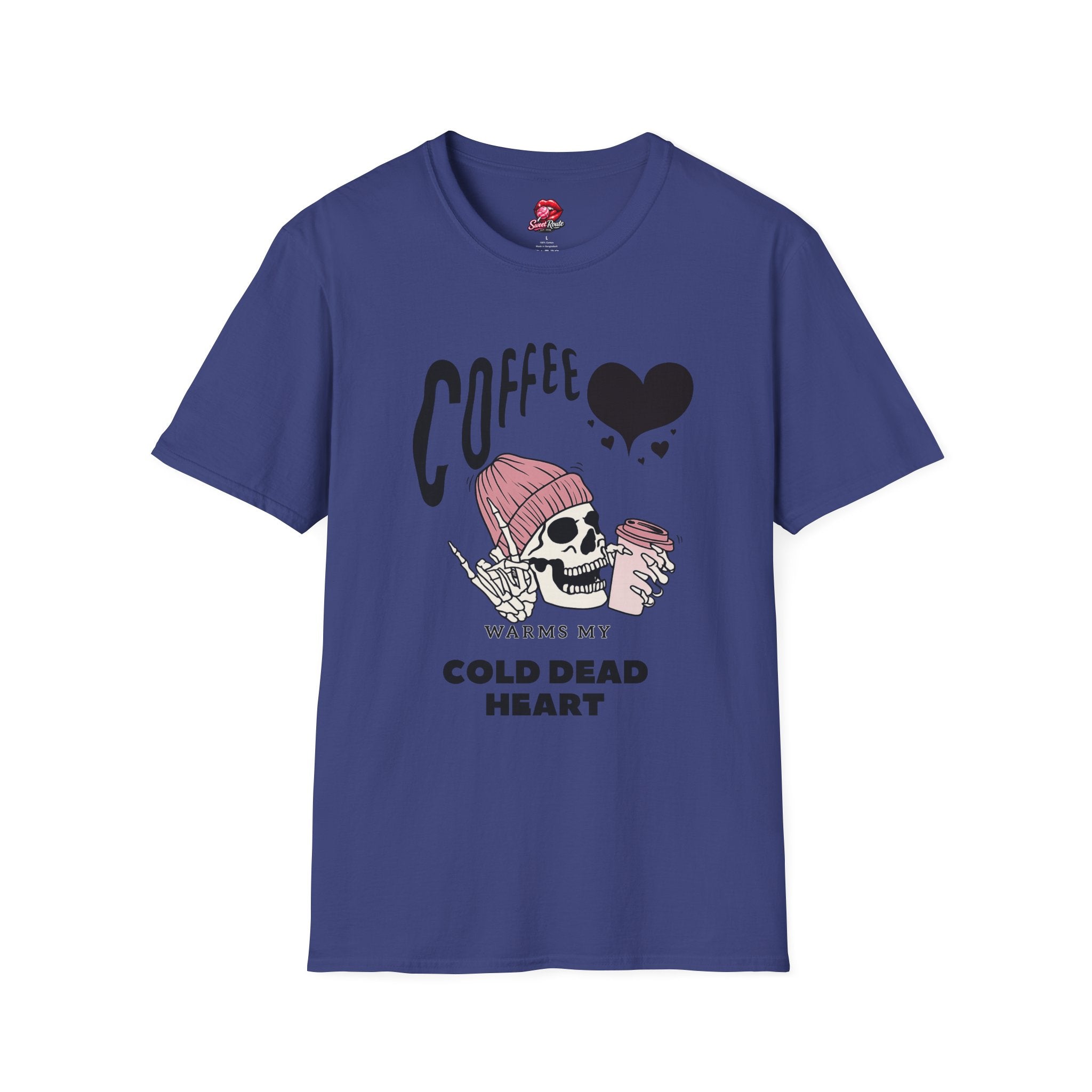 Coffee Warms My Cold Dead Heart Tee