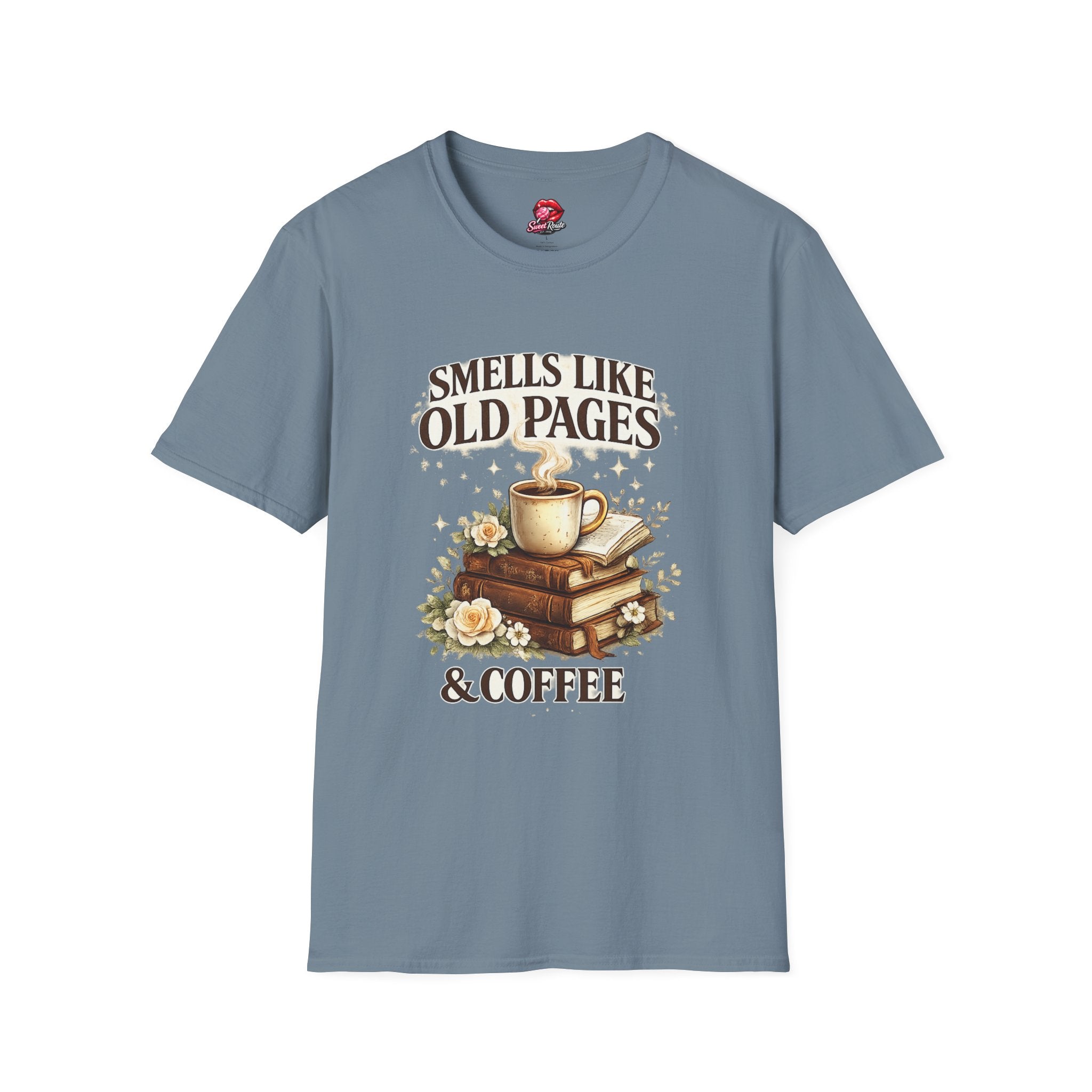 Smells Like Old Pages & Coffee T-Shirt