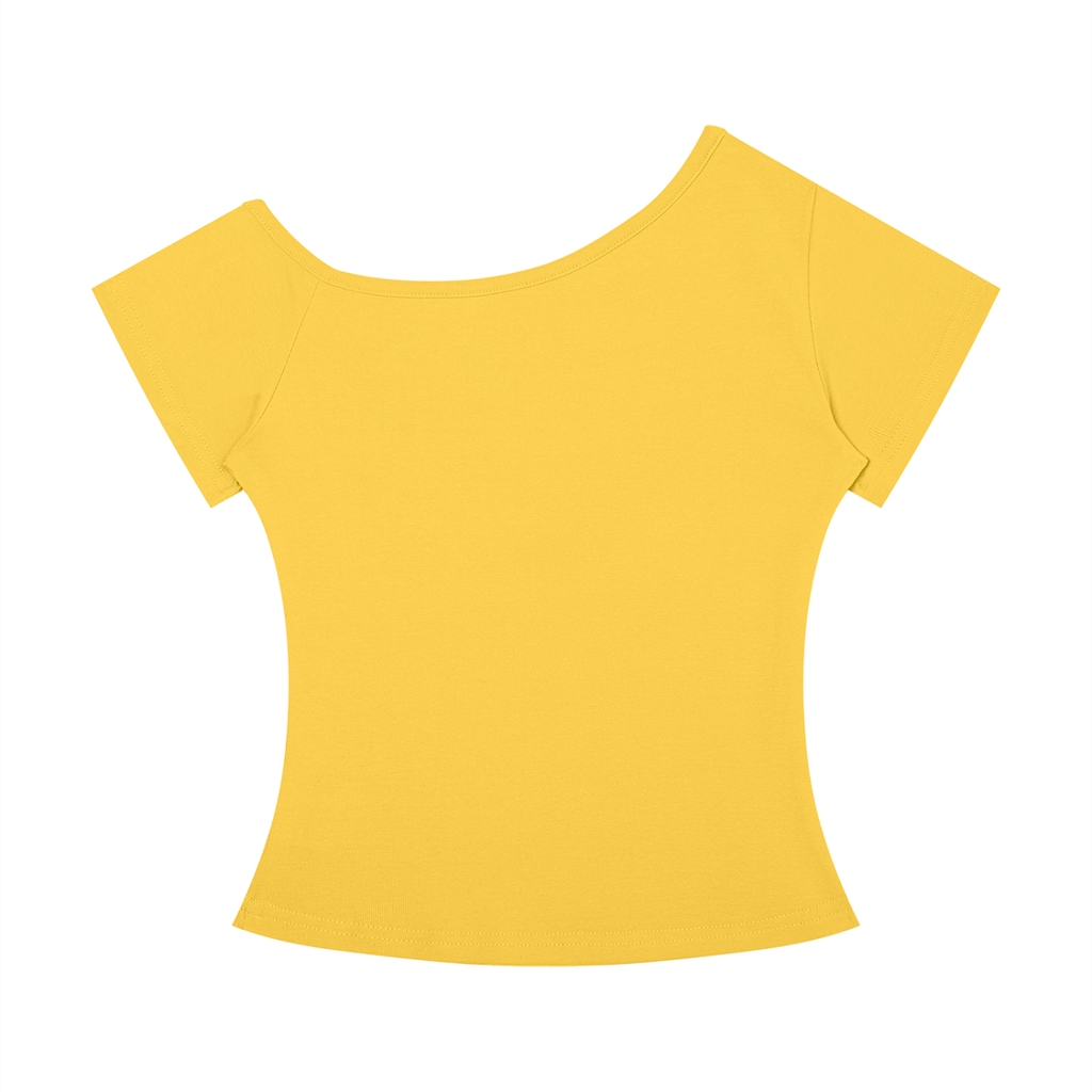 Sweet Route Women’s Off-the-Shoulder T-Shirt