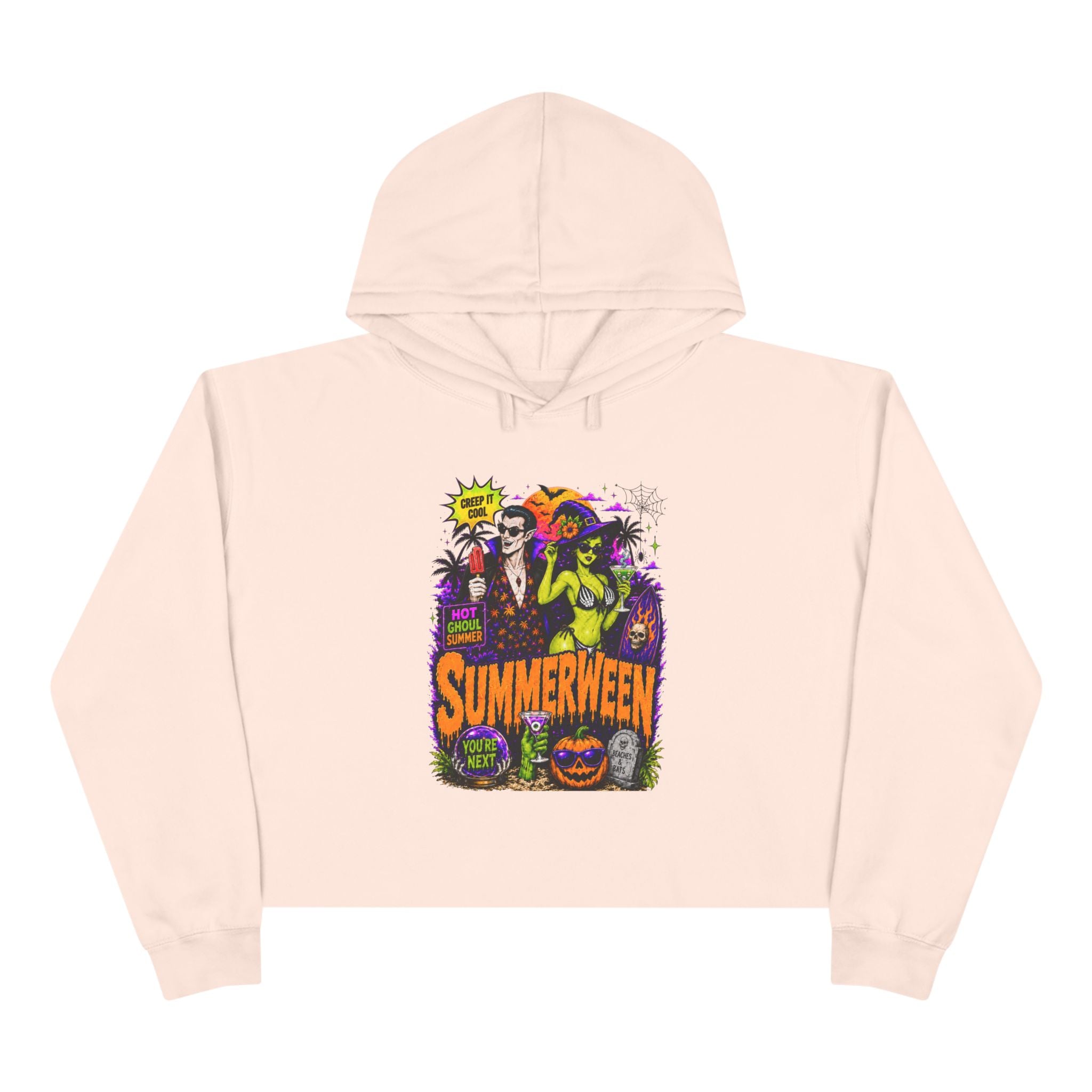 Summerween Crop Hoodie