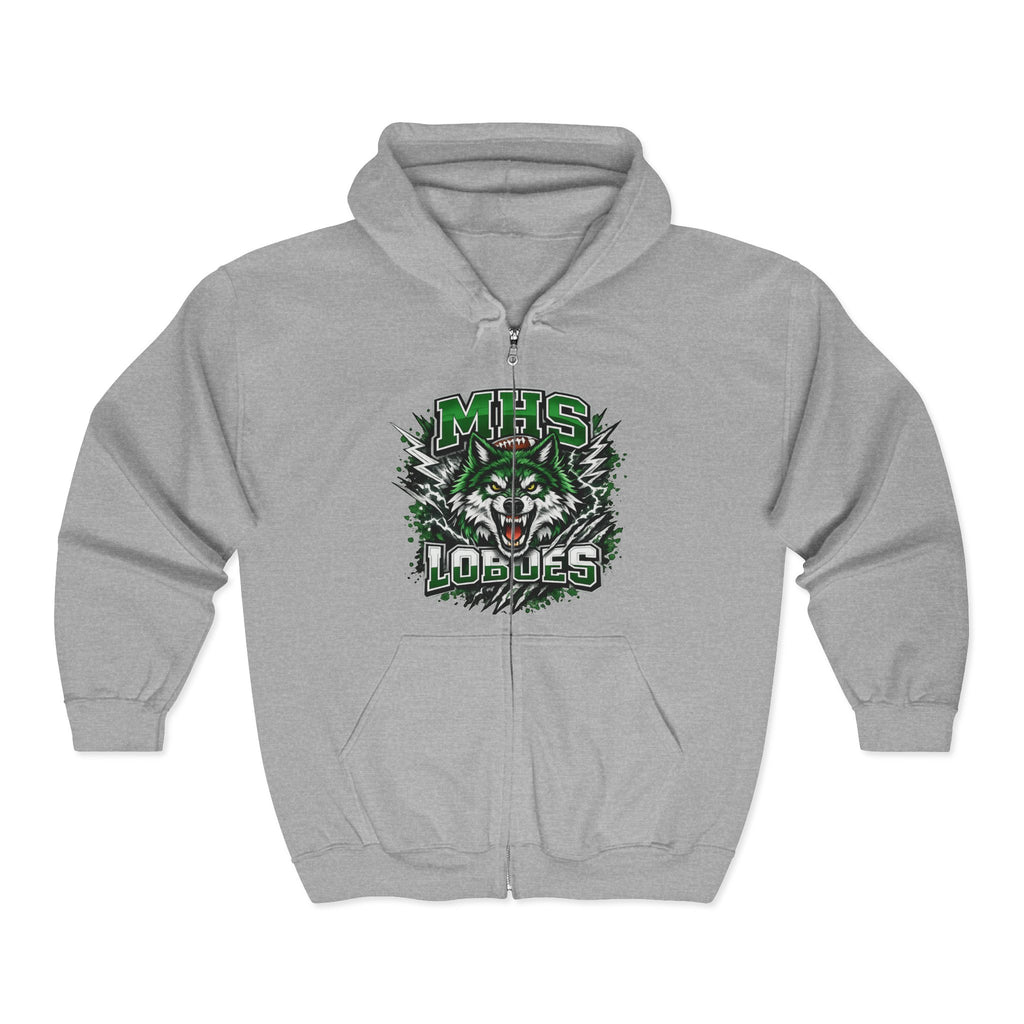 MHS Loboes Full-Zip Hoodie