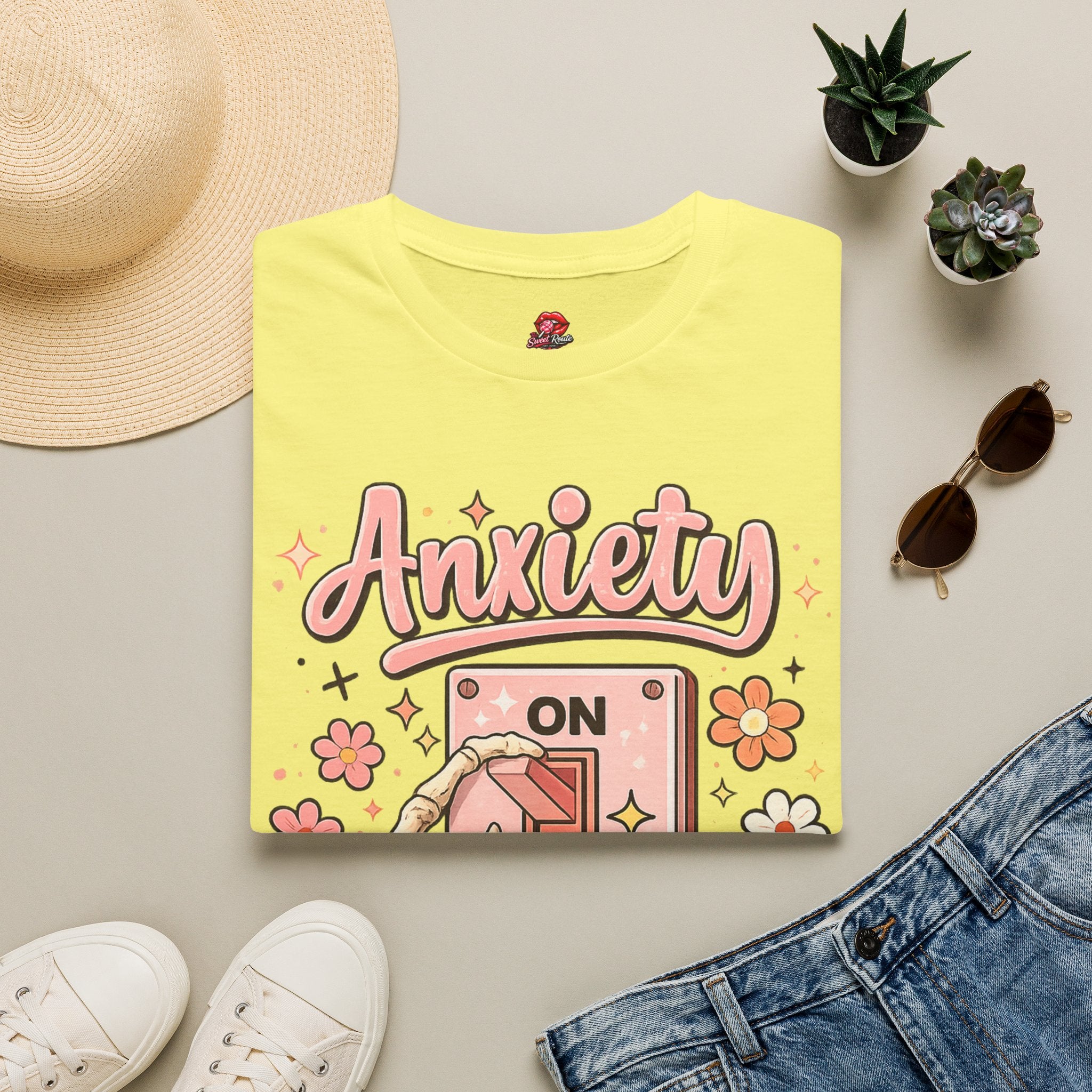 Anxiety On/Off Switch T-Shirt