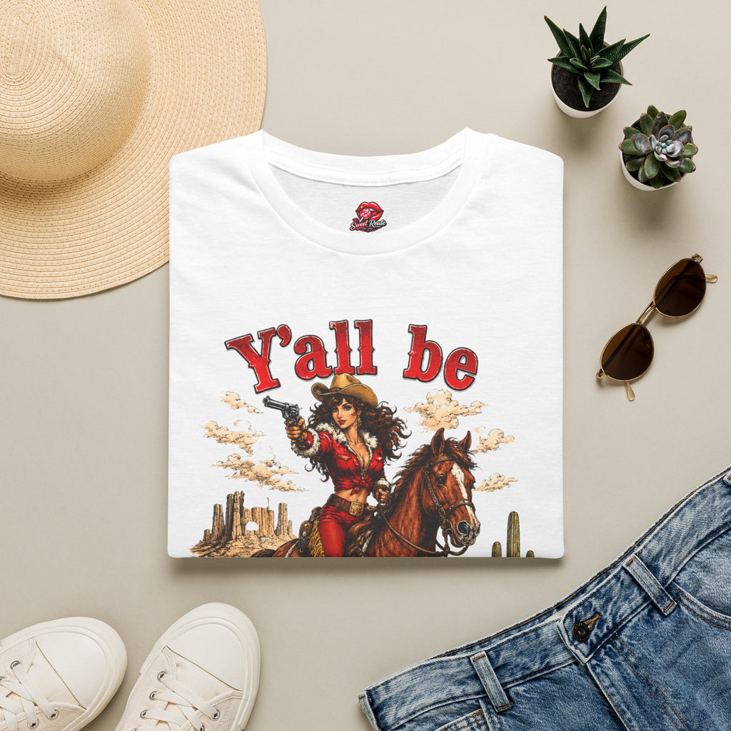 Y'all Be Good Now Cowgirl  T-Shirt