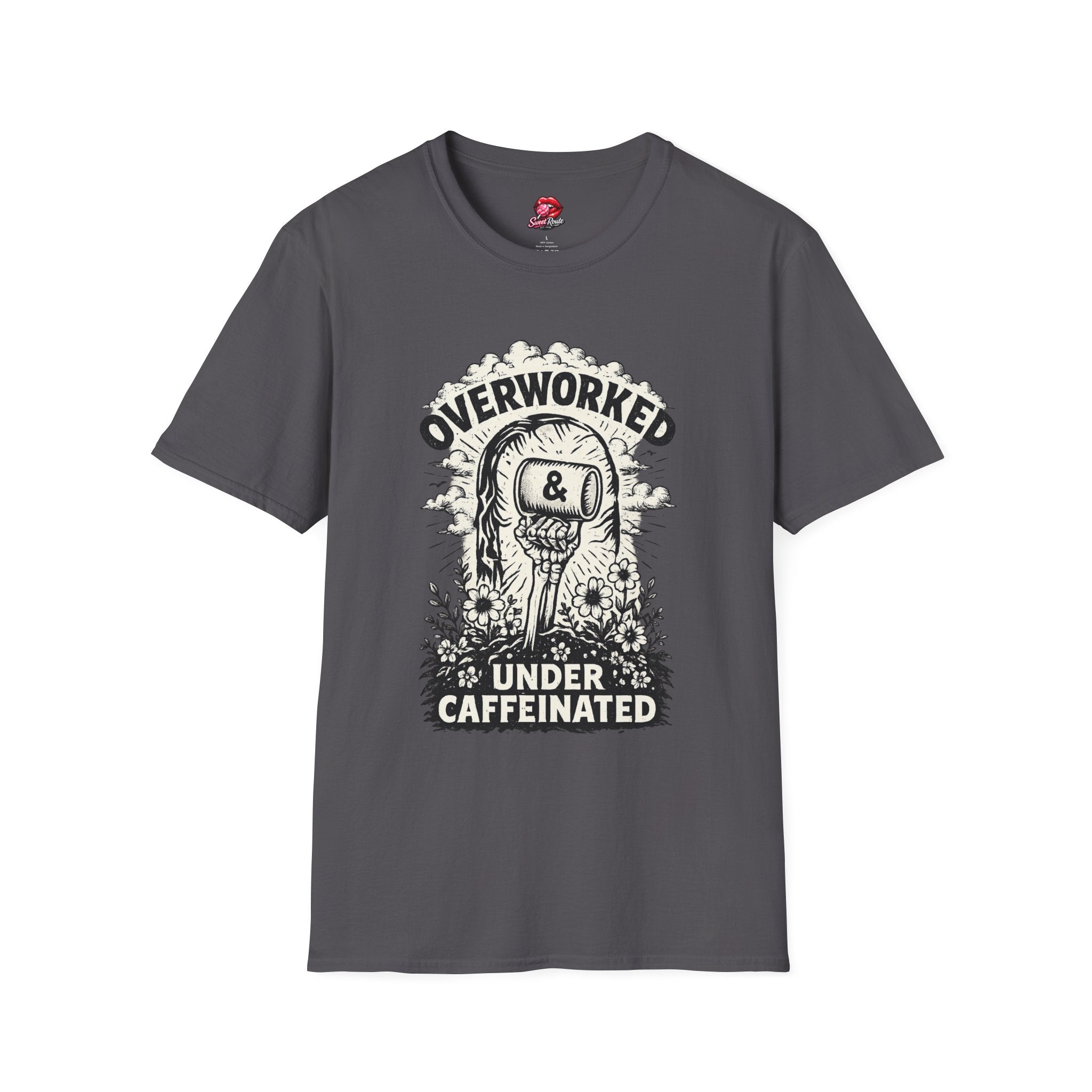 Overworked & Under Caffeinated T-Shirt
