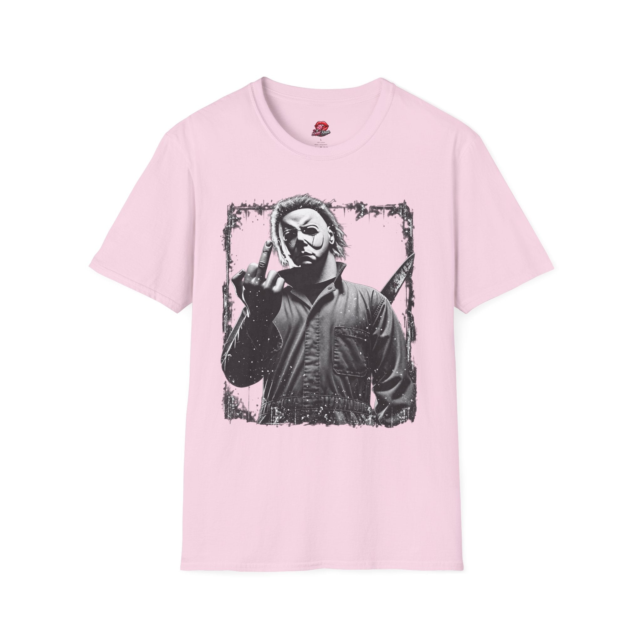 Vintage Black & White Slasher Tee