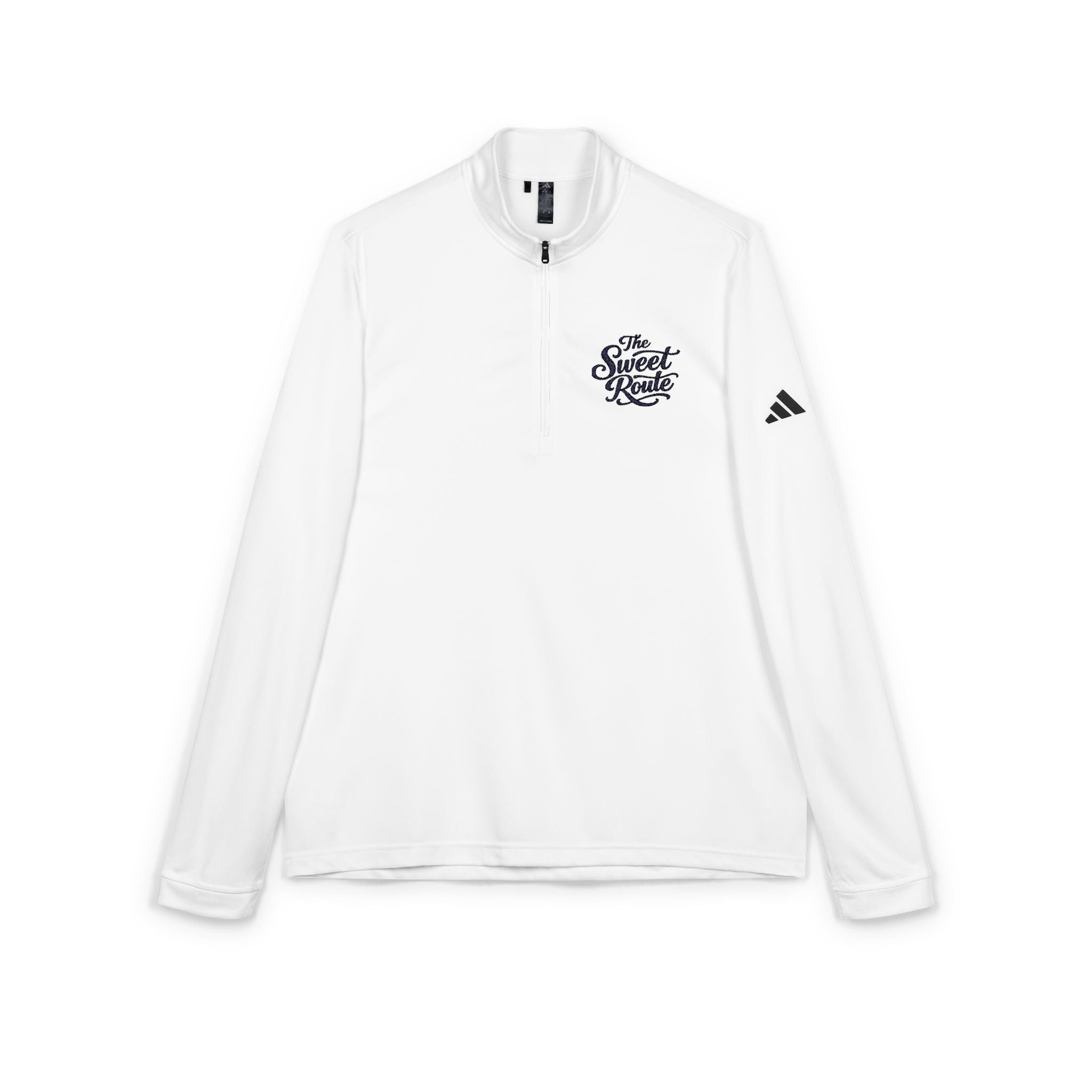 Sweet Route White Adidas® Athletic Pullover