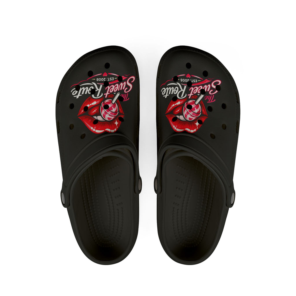 Sweet Route Logo Clogs