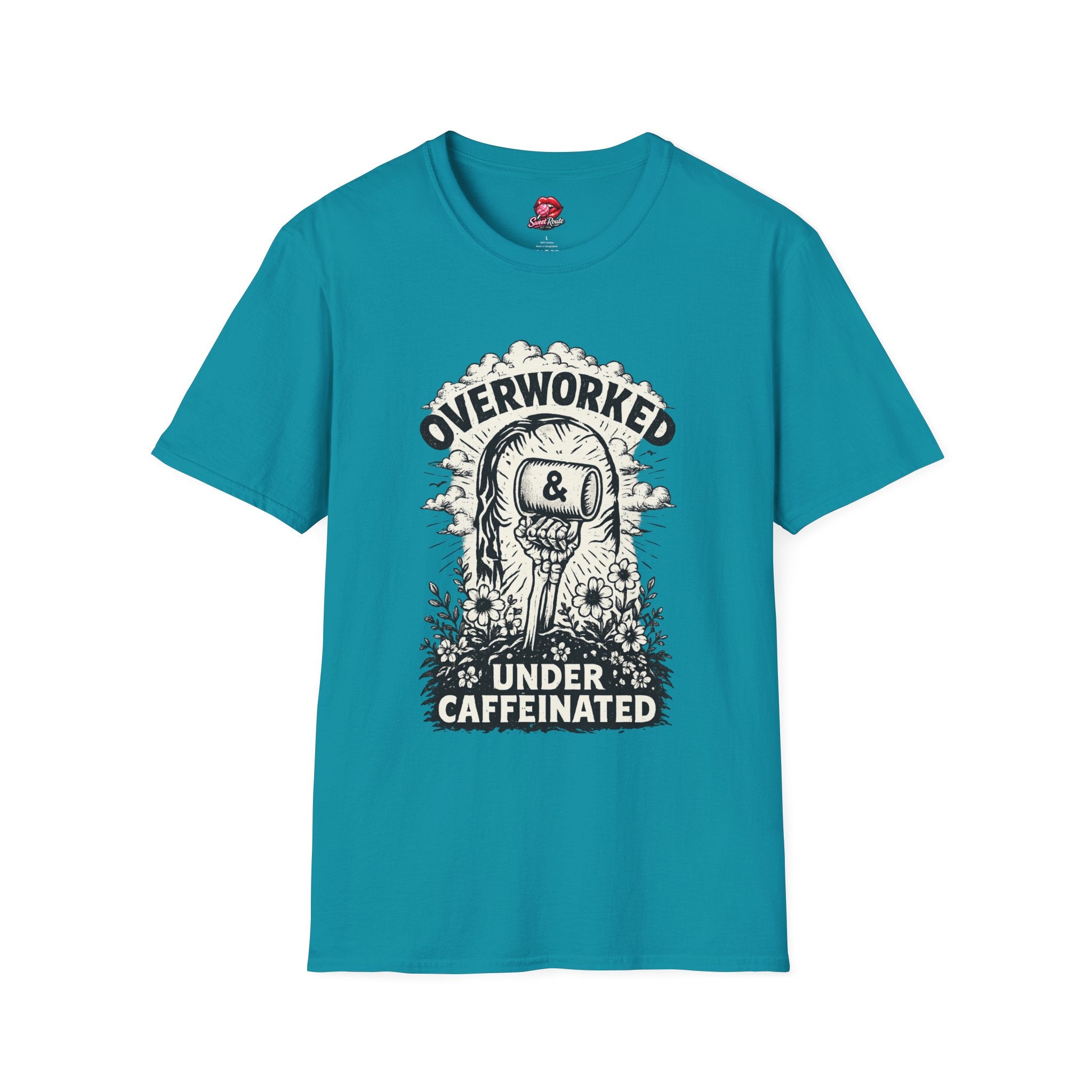 Overworked & Under Caffeinated T-Shirt