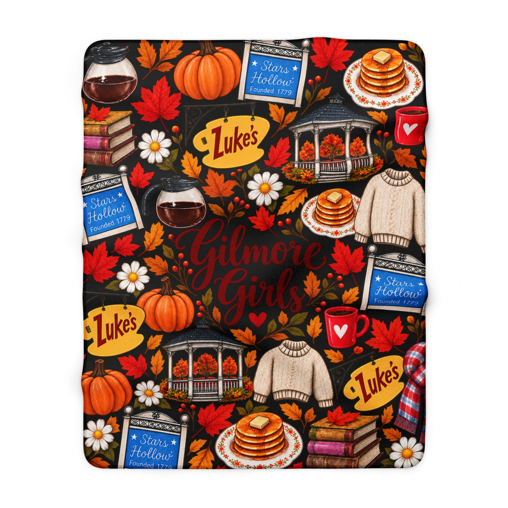 Gilmore inspired Sherpa Blanket
